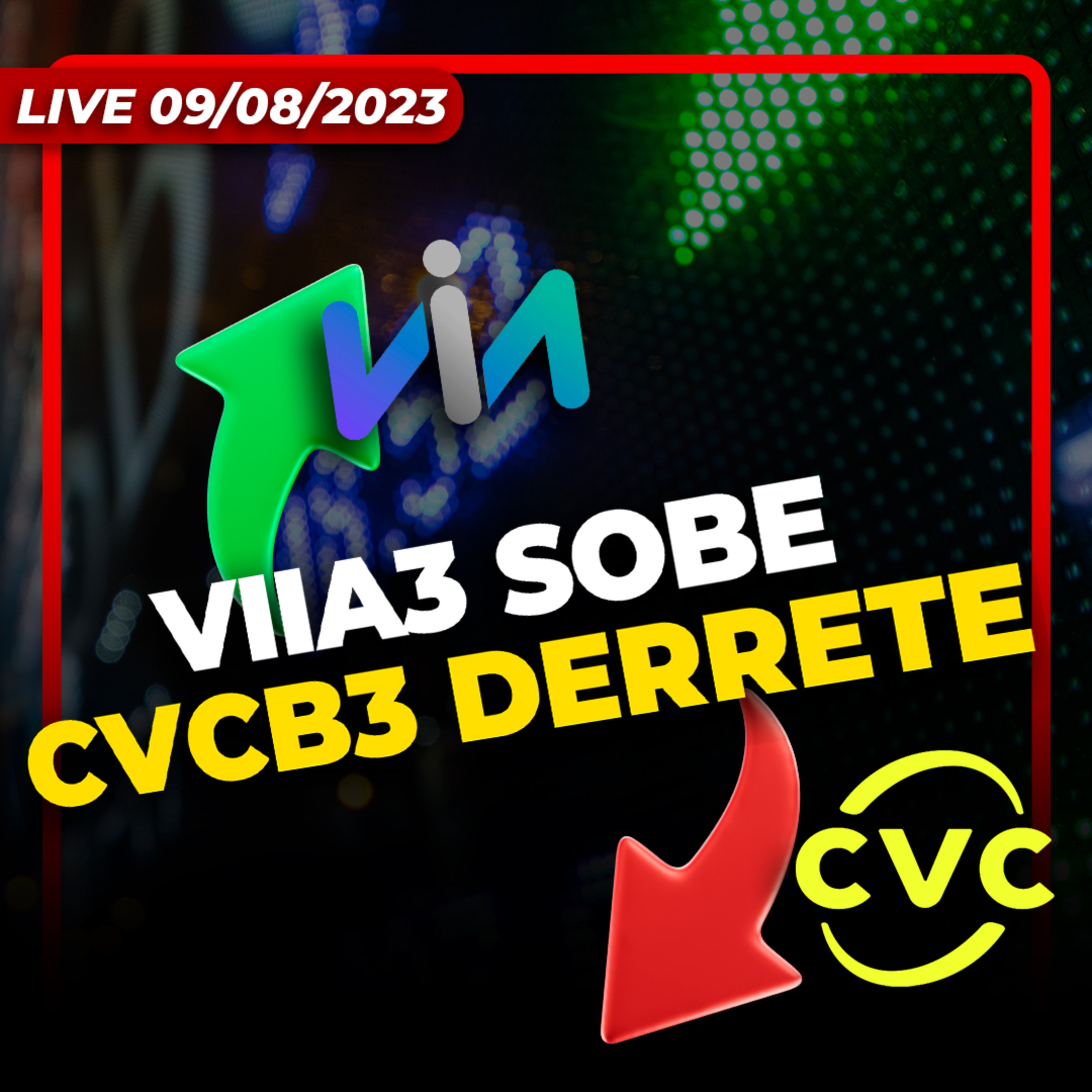 CVCB3 (CVCB3) DERRETE | BRASKEM (BRKM5) REDUZ PREJUÍZO | COPEL (CPLE6) É PRIVATIZADA episode artwork