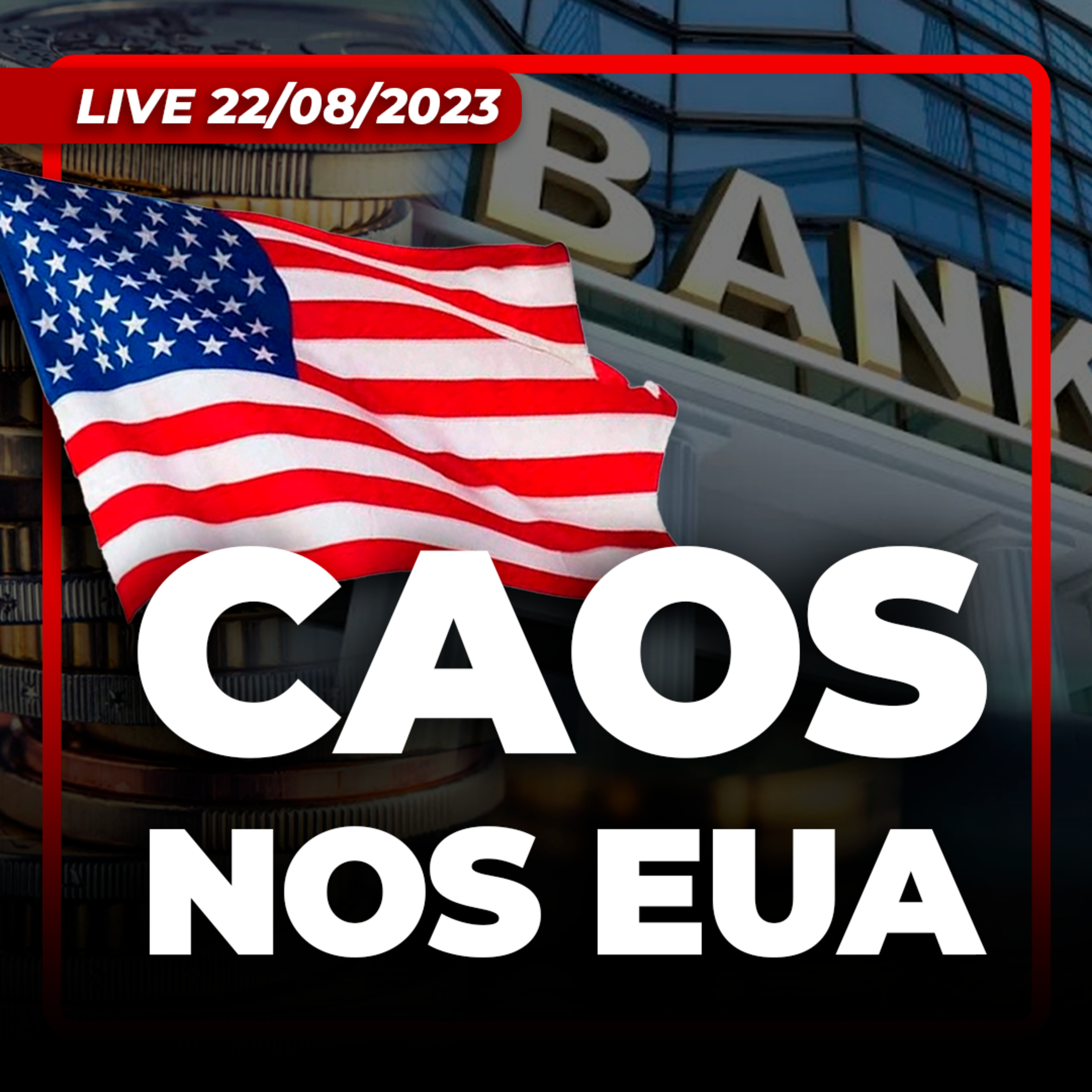 IBOVESPA TEM MAIOR ALTA EM 30 DIAS | MINERVA (BEEF3) DISPARA | CAOS NOS EUA PREOCUPA MERCADOS episode artwork
