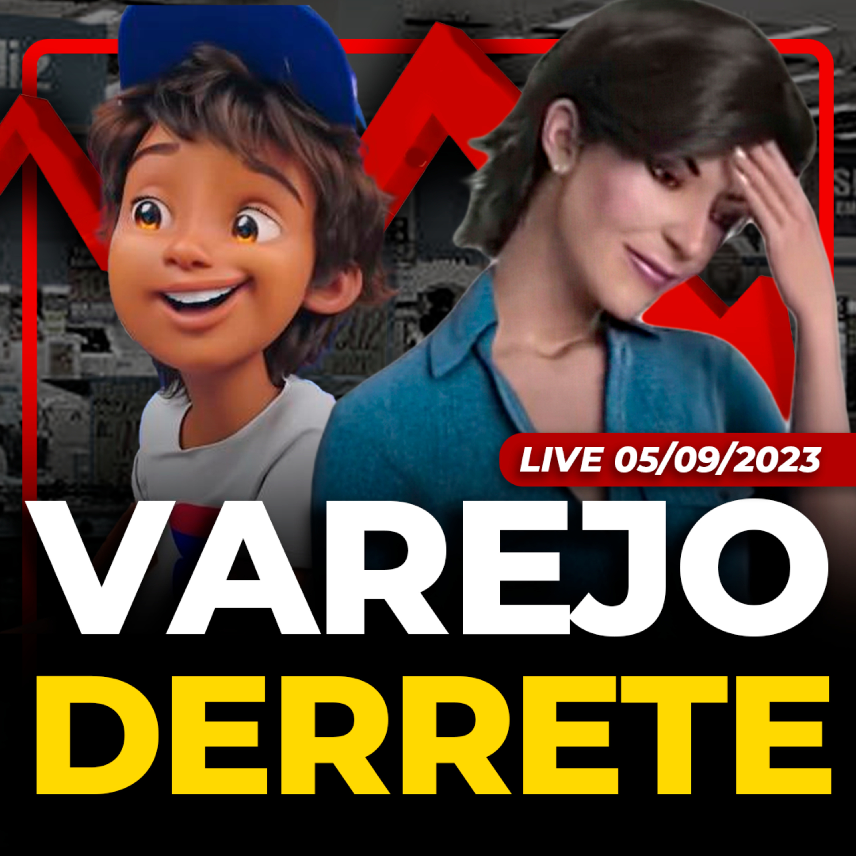 VIA (VIIA3) E MAGALU (MGLU3) LIDERAM QUEDAS | PRIO (PRIO3) DIVULGA NÚMEROS | CSN (CSNA3) MIRA BONDS episode artwork