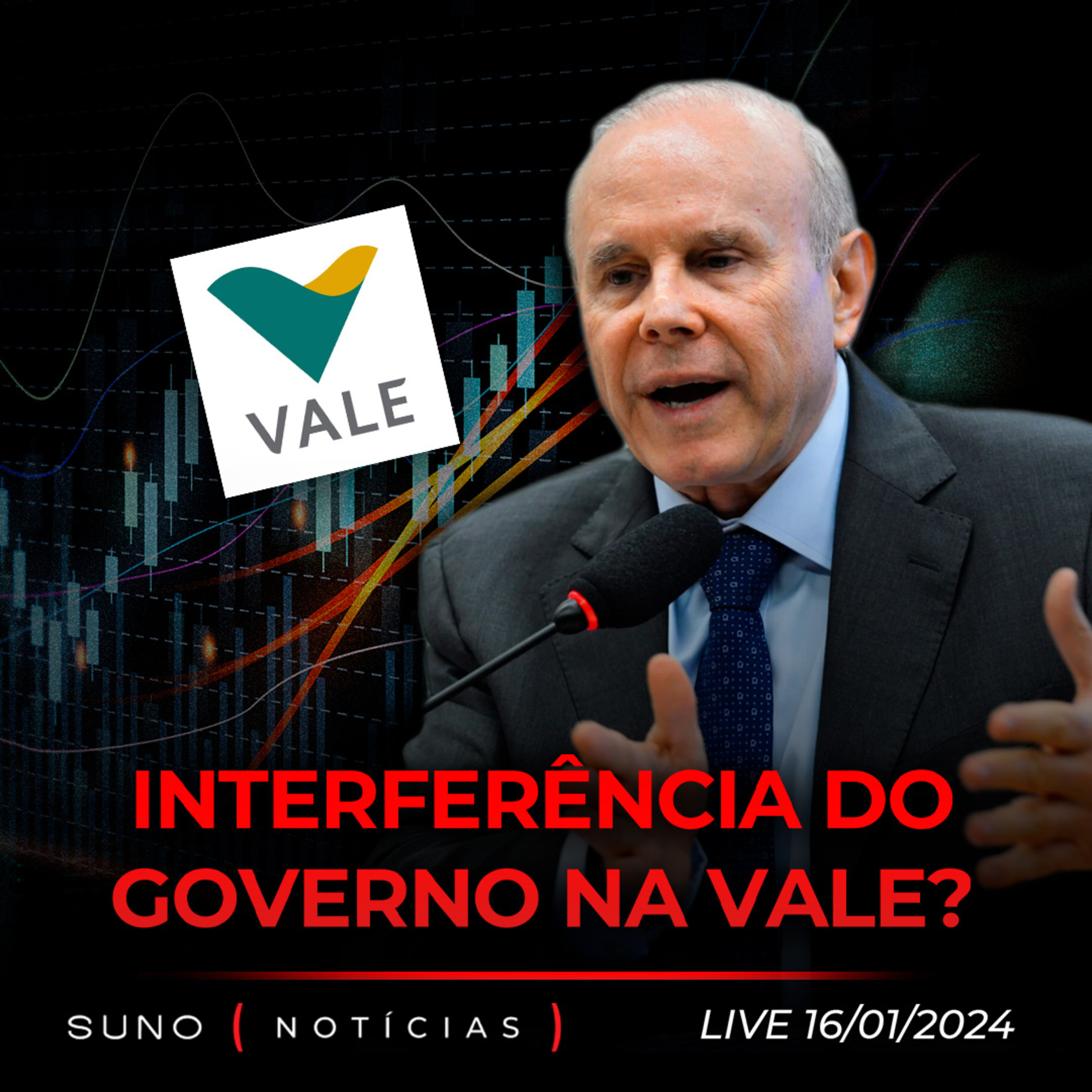 🔴GUIDO MANTEGA NA VALE (VALE3)? | Ibovespa perde 130 mil pontos | Nubank causa saída da bolsa episode artwork