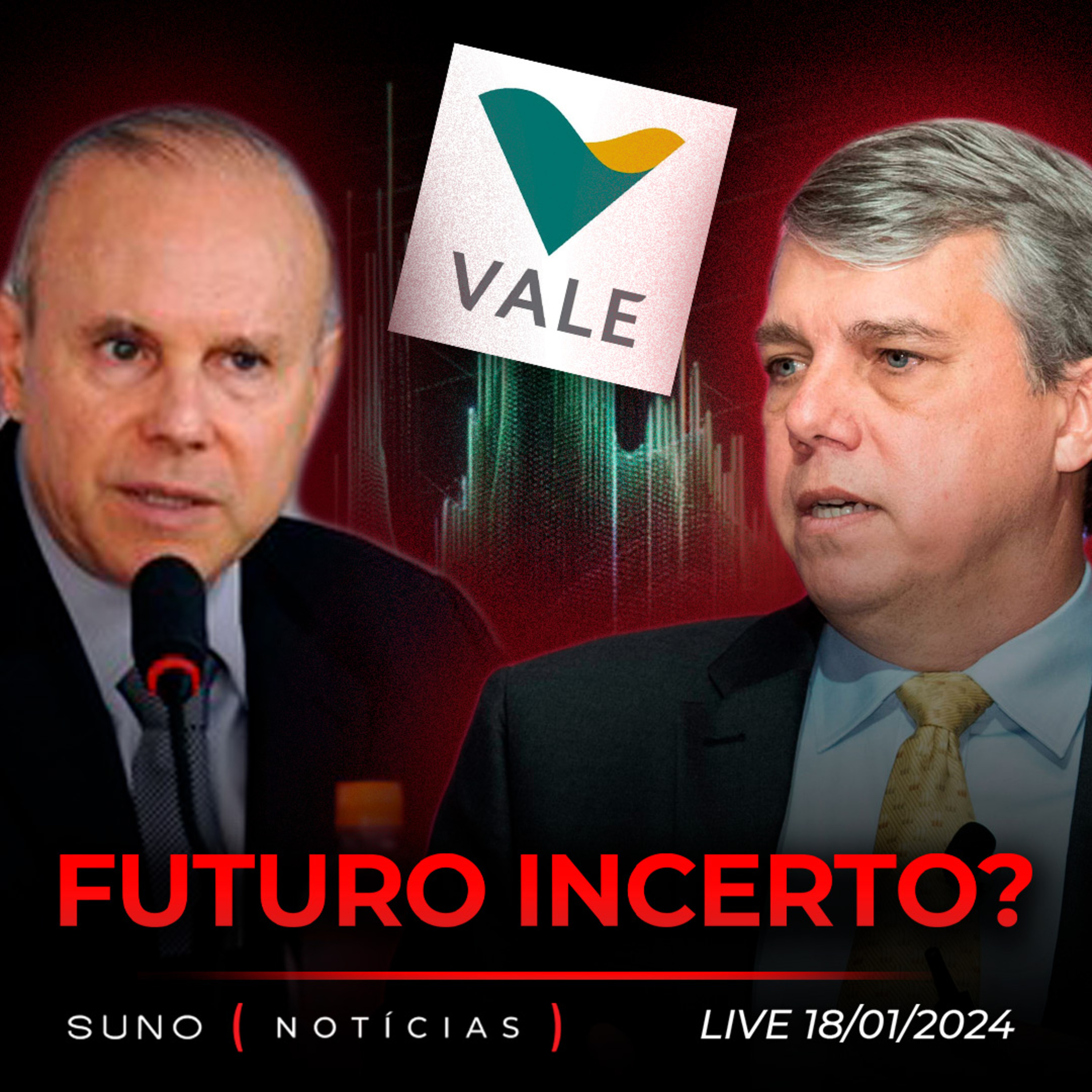 🔴GUIDO MANTEGA NOVO CEO DA VALE (VALE3)? | Ibovespa cai | Obras da Petrobras (PETR4) episode artwork