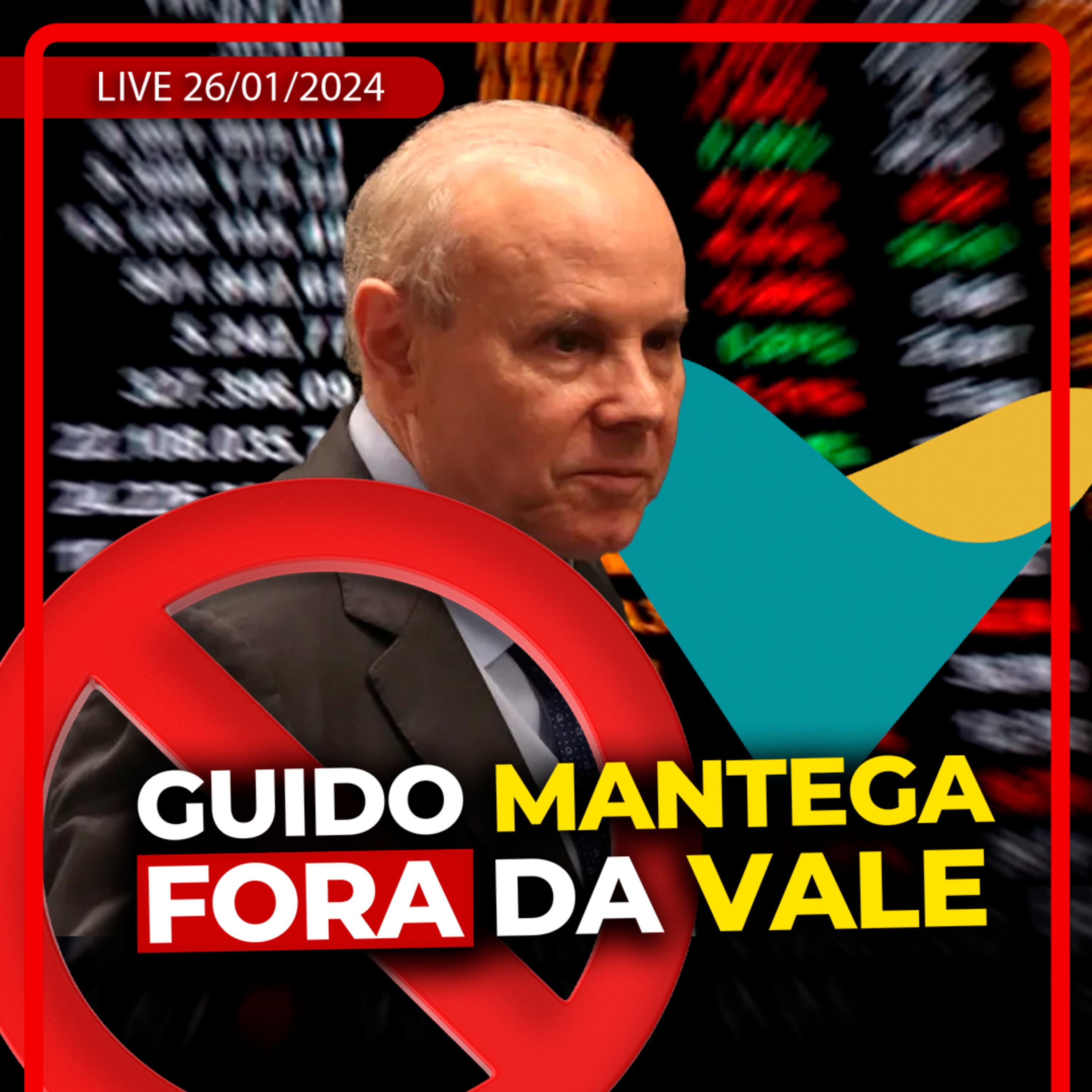 🔴GUIDO MANTEGA FORA DA VALE (VALE3) | Haddad no Copom? | Ibovespa sobe episode artwork