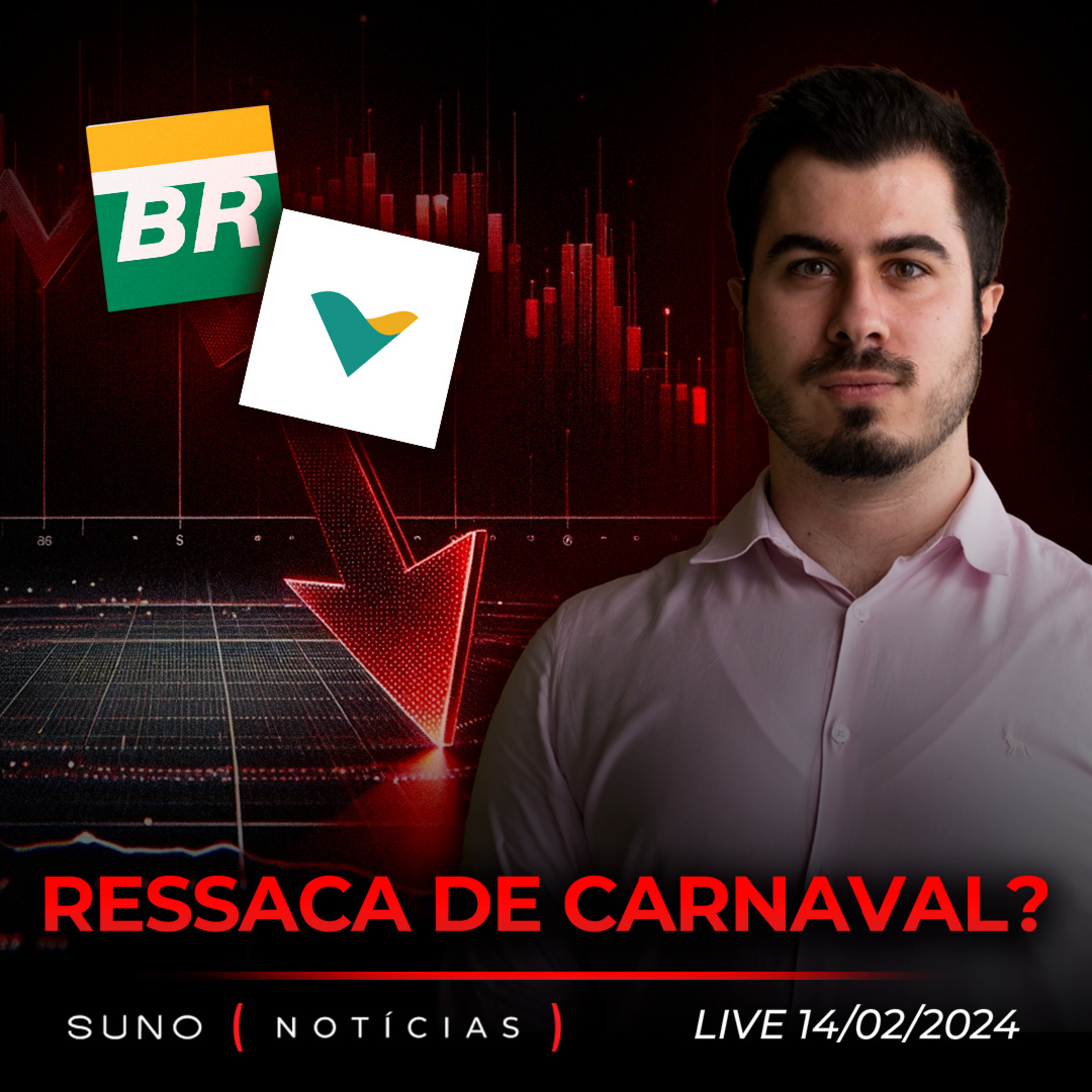 🔴 IBOVESPA CAI AOS 127 MIL PONTOS | Nubank com fluxo bilionário? | Lyft erra um '0' e ações saltam