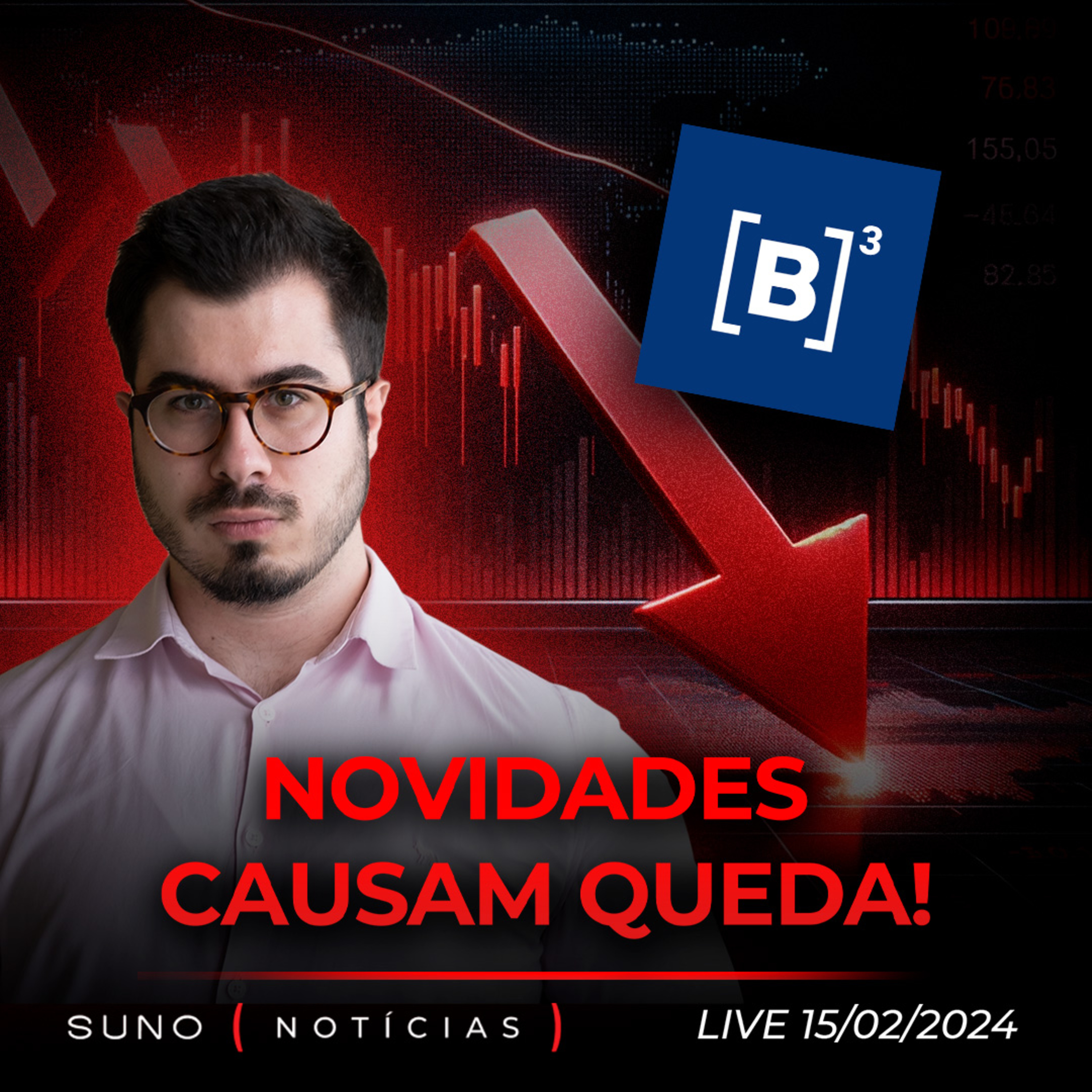 🔴 B3 (B3SA3) AFUNDA COM NOVOS NÚMEROS | Ibovespa sobe | Nubank é 'única brasileira' de Buffett