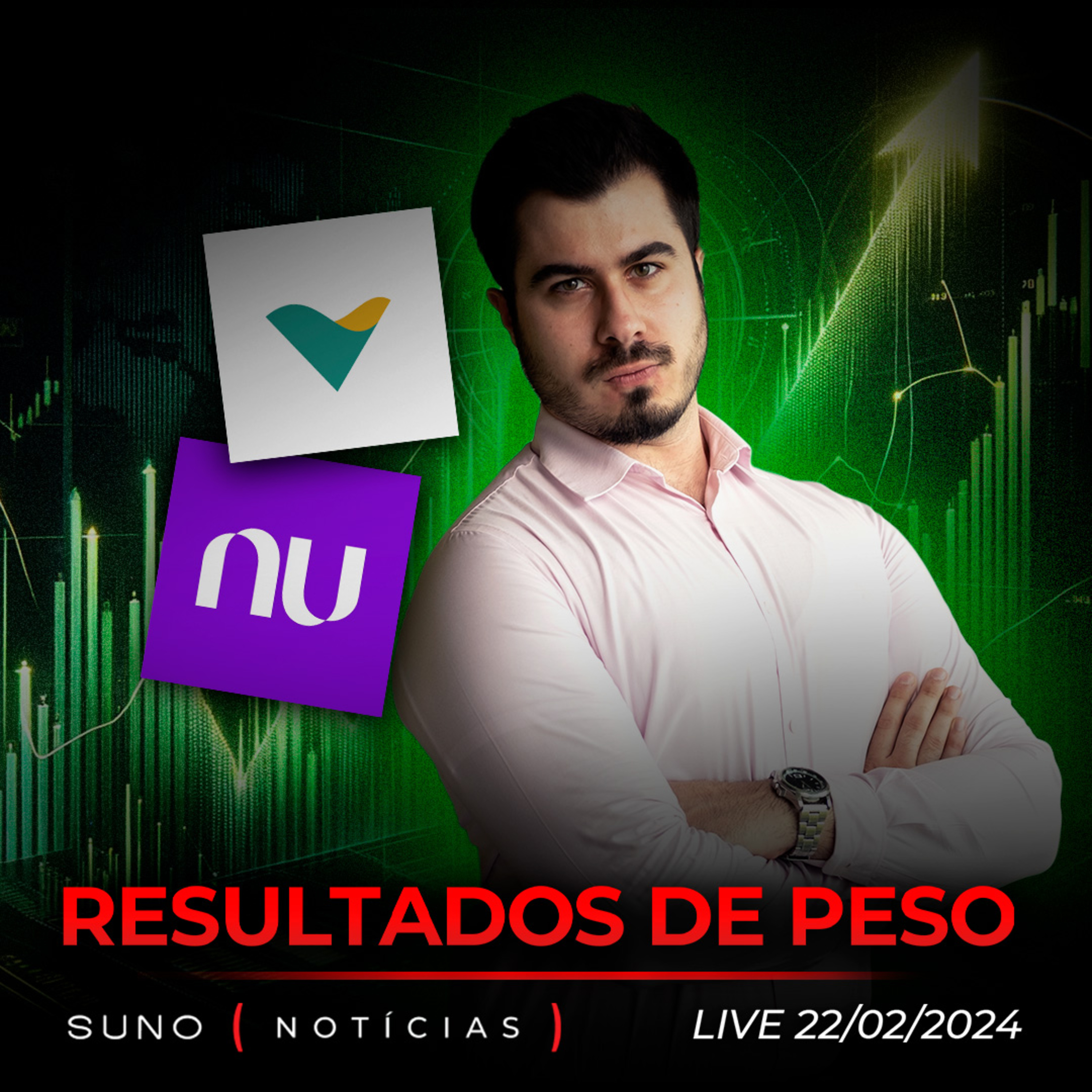 🔴 RESULTADOS DE VALE (VALE3) E NUBANK (ROXO34) | Ibovespa 130 mil pontos | Nvidia (NVDC34) dispara