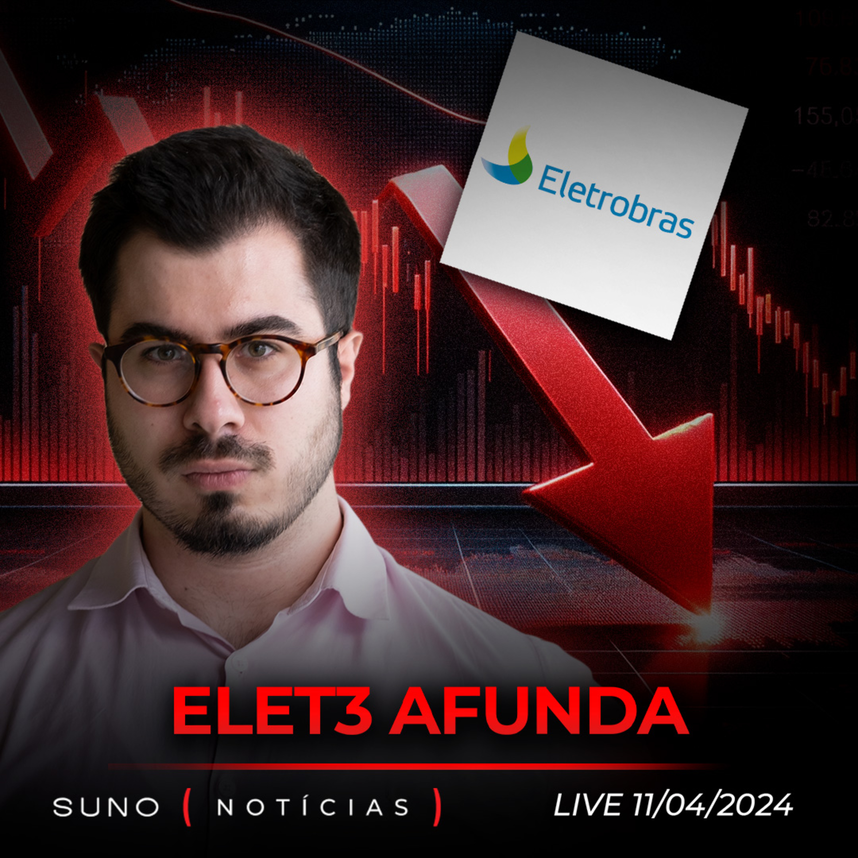 🔴ENTENDA A QUEDA DE ELETROBRAS (ELET3) | Ibovespa cai | JCP bilionário do Santander (SANB11)