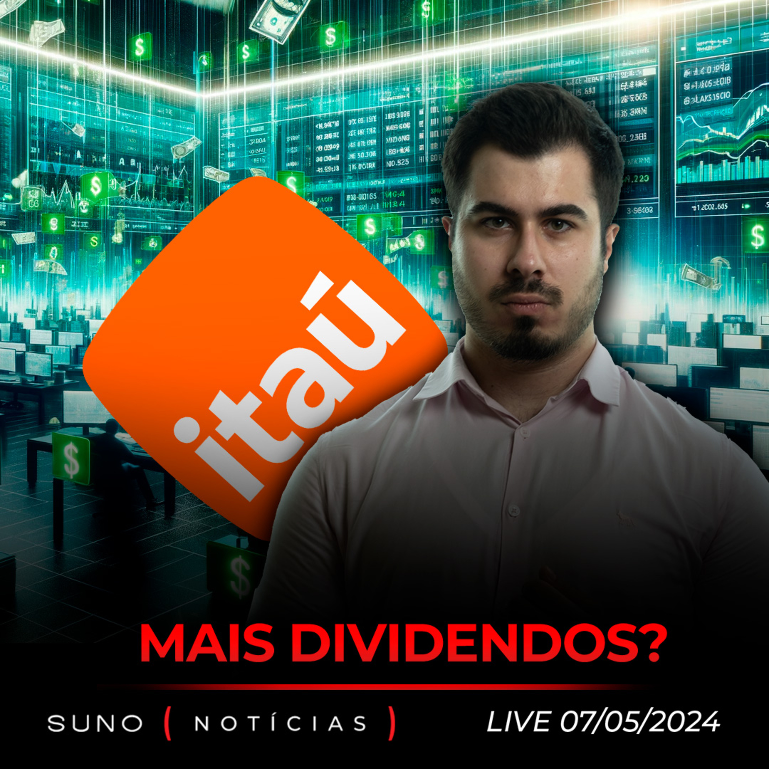 🔴 MAIS DIVIDENDOS DO ITAÚ (ITUB4)? | Otimismo com Vale (VALE3) | Ibovespa sobe