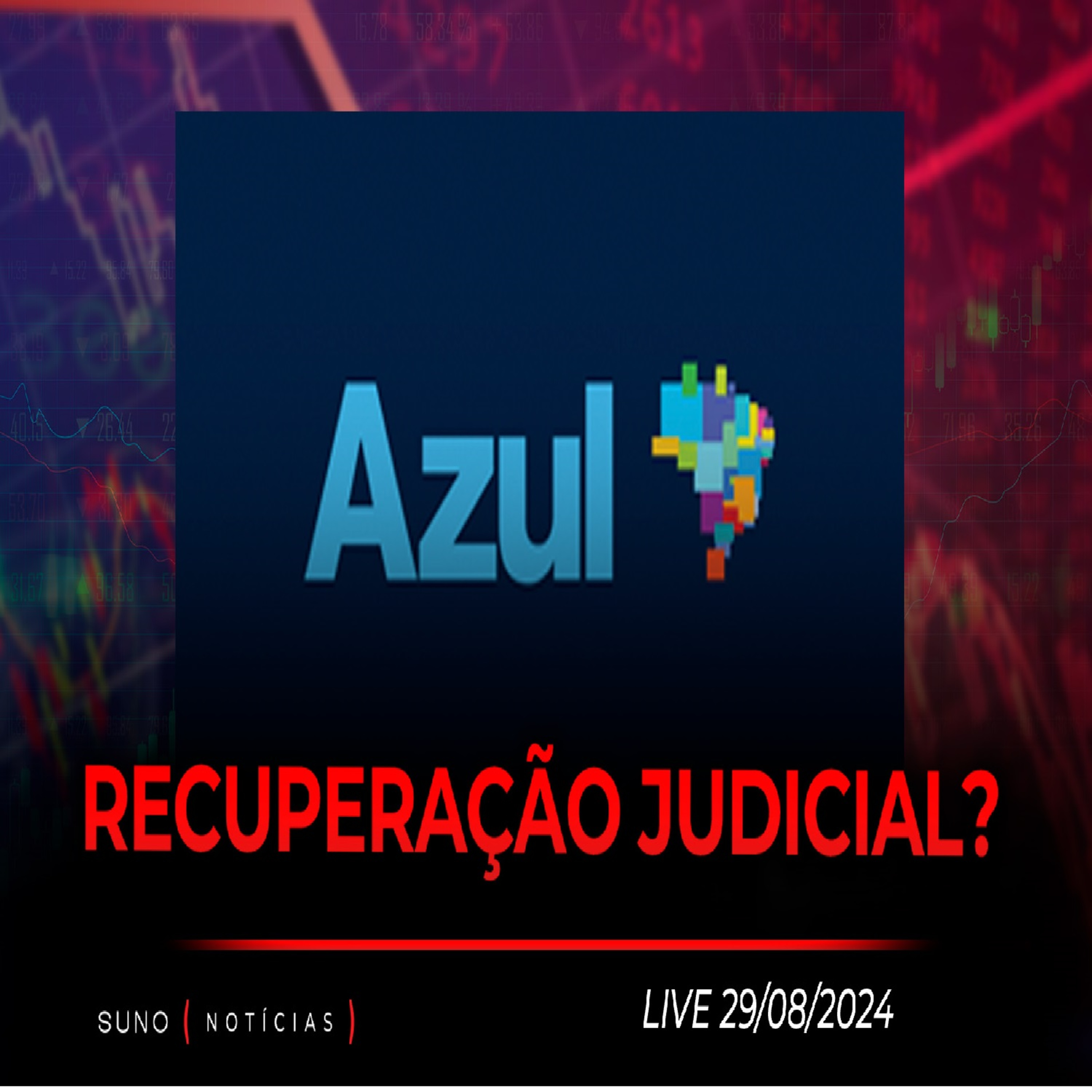 🔴AZUL (AZUL4) EM RECUPERAÇÃO JUDICIAL? | Ibovespa cai | Petrobras (PETR4) compra supercomputadores