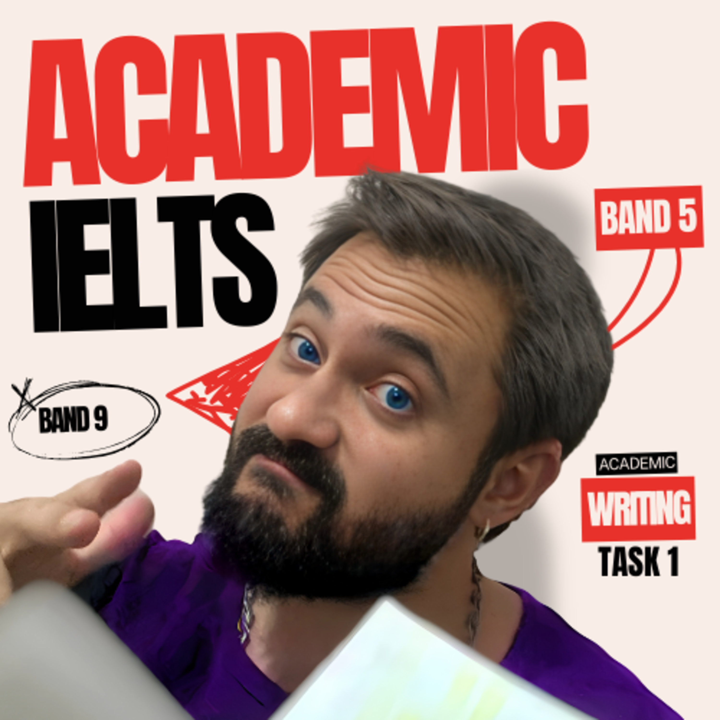 IELTS Academic Writing Task 1, Band 3 to Band 9, Bar Graph Description
