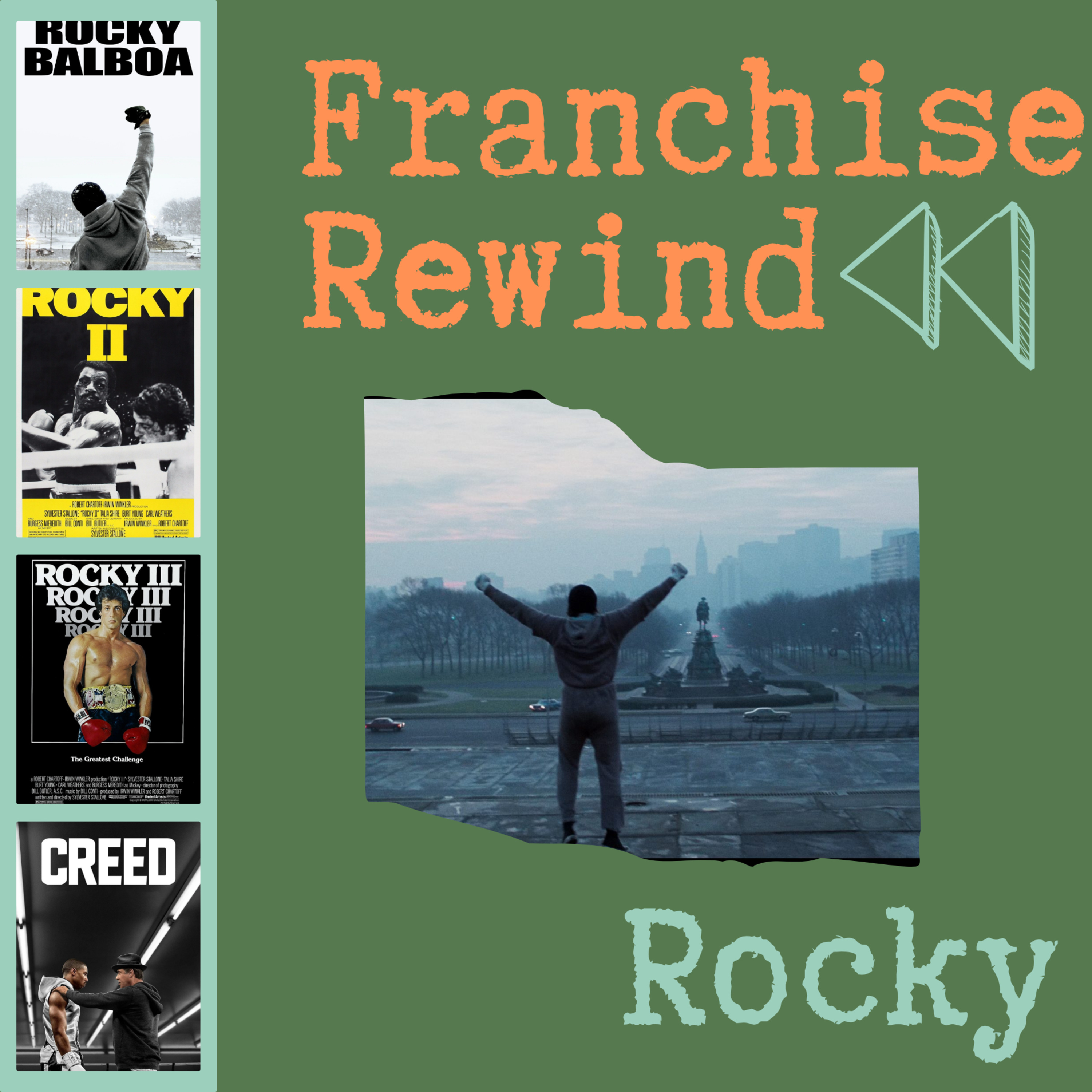 Franchise Rewind - Rocky/Creed episode artwork