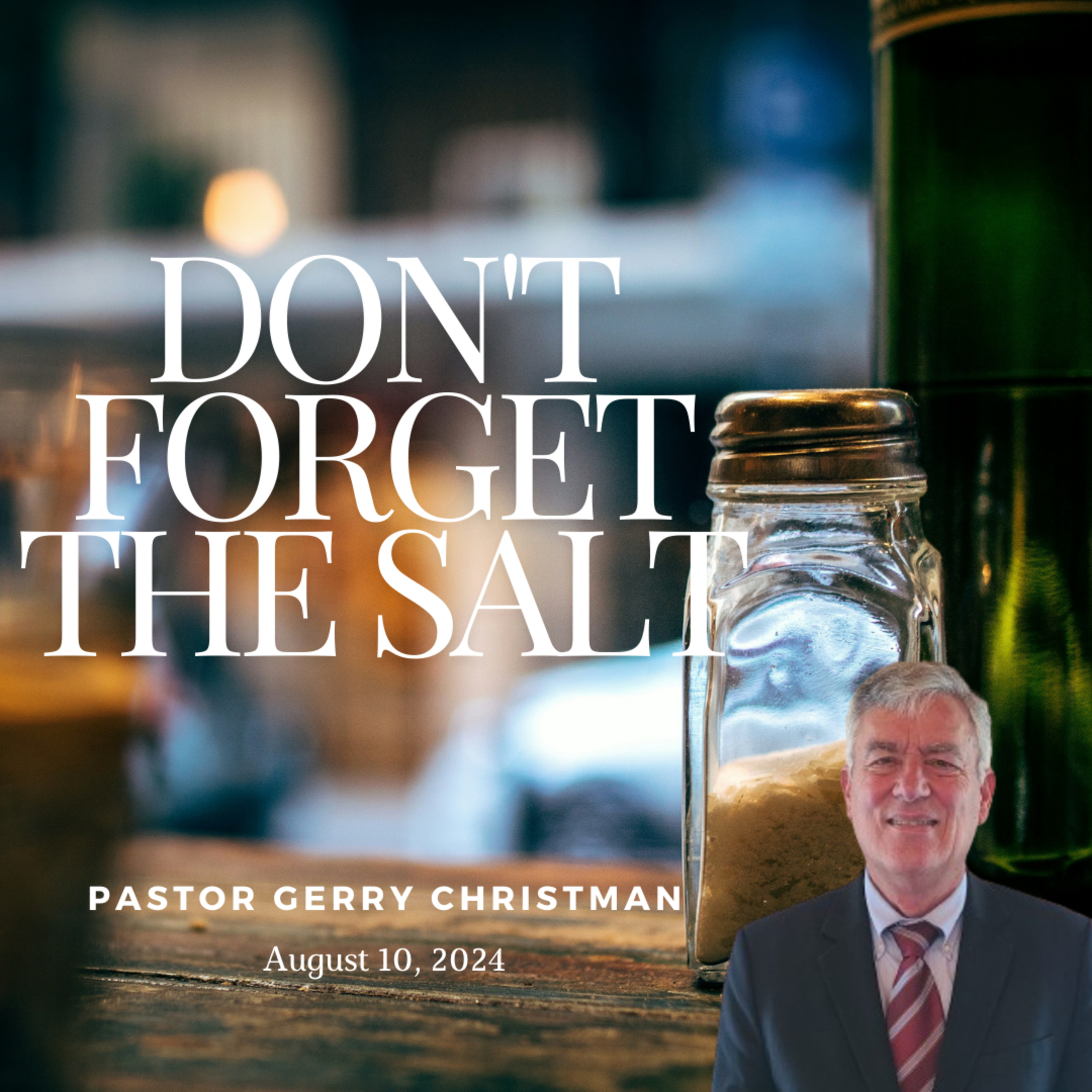 Don't forget the salt