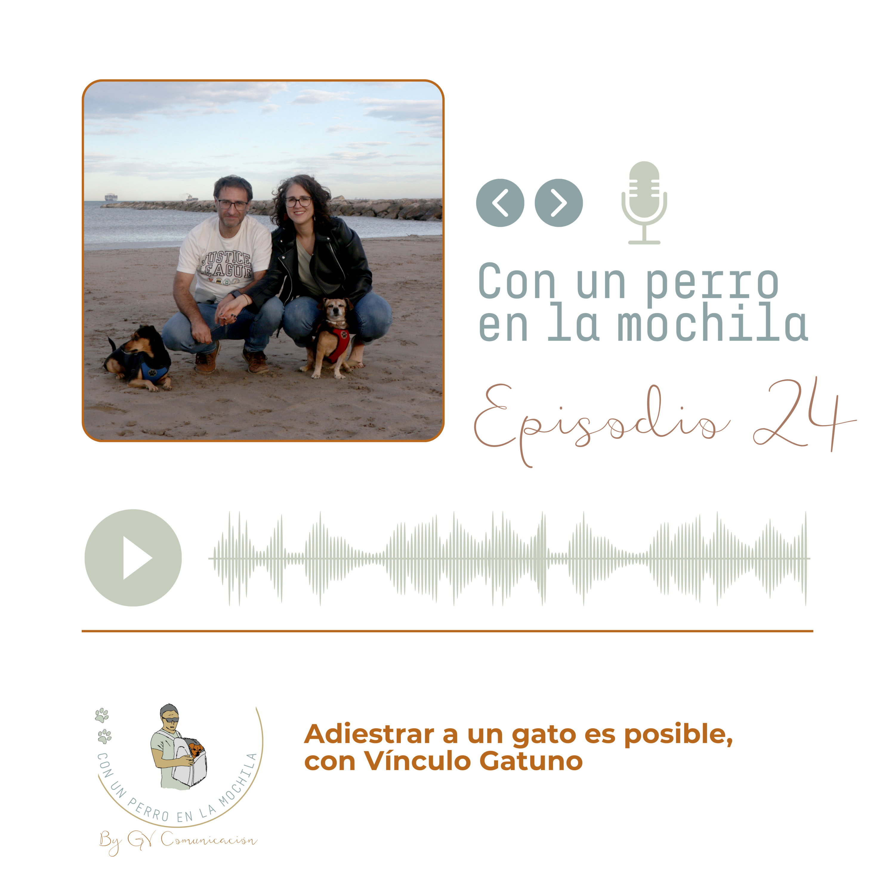 Episodio 24 - Adiestrar a un gato es posible, con Vínculo Gatuno episode artwork