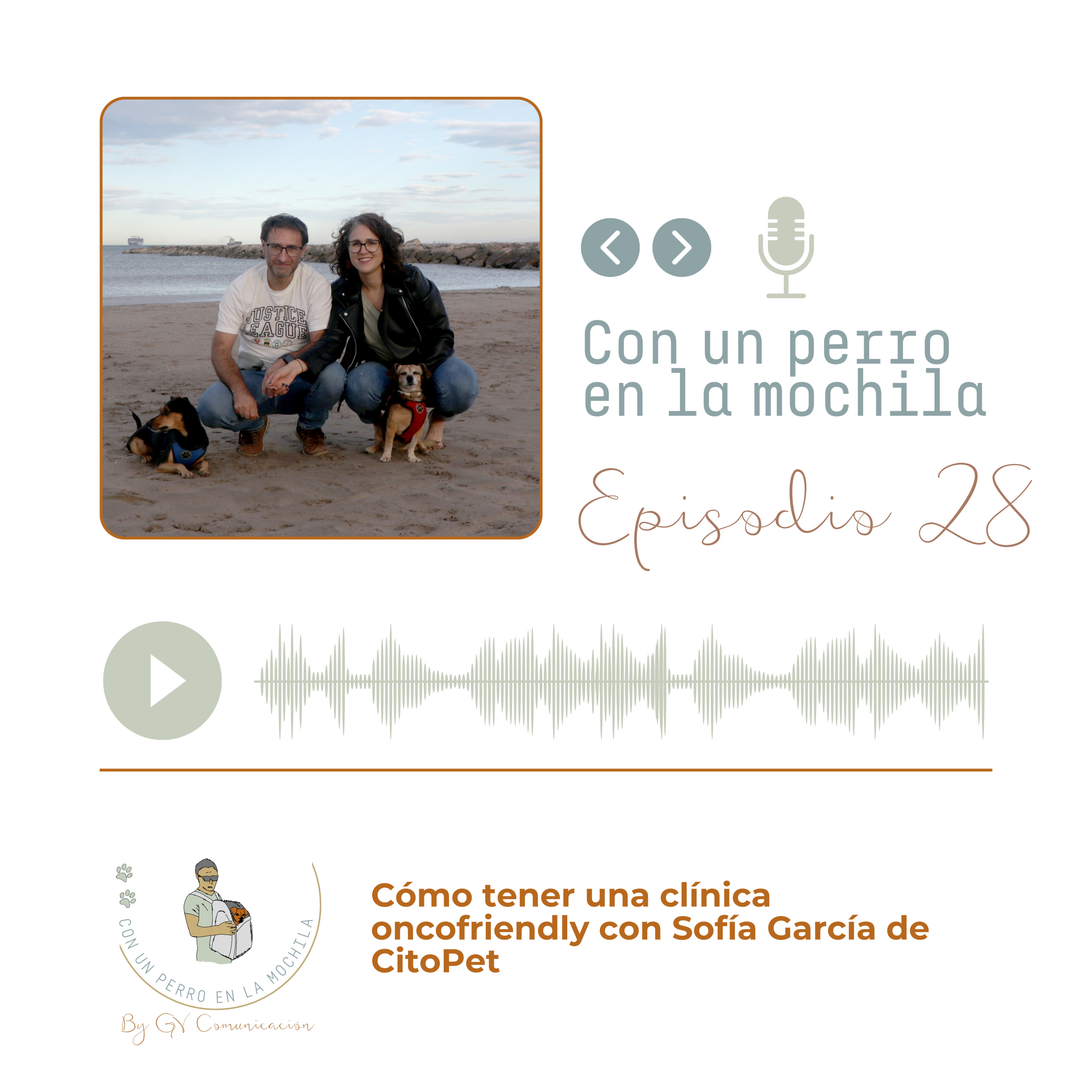 Episodio 28 - Cómo tener una clínica oncofriendly con Sofía de CitoPet episode artwork