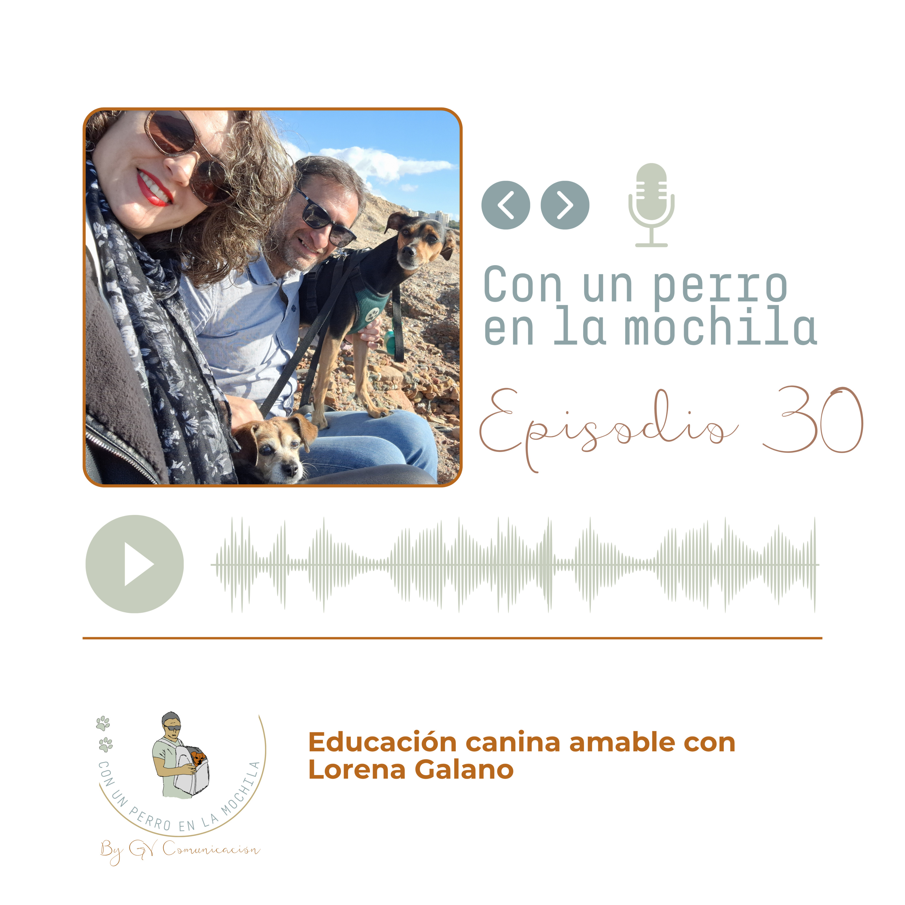Episodio 30 - Educación canina amable con Lorena Galano episode artwork