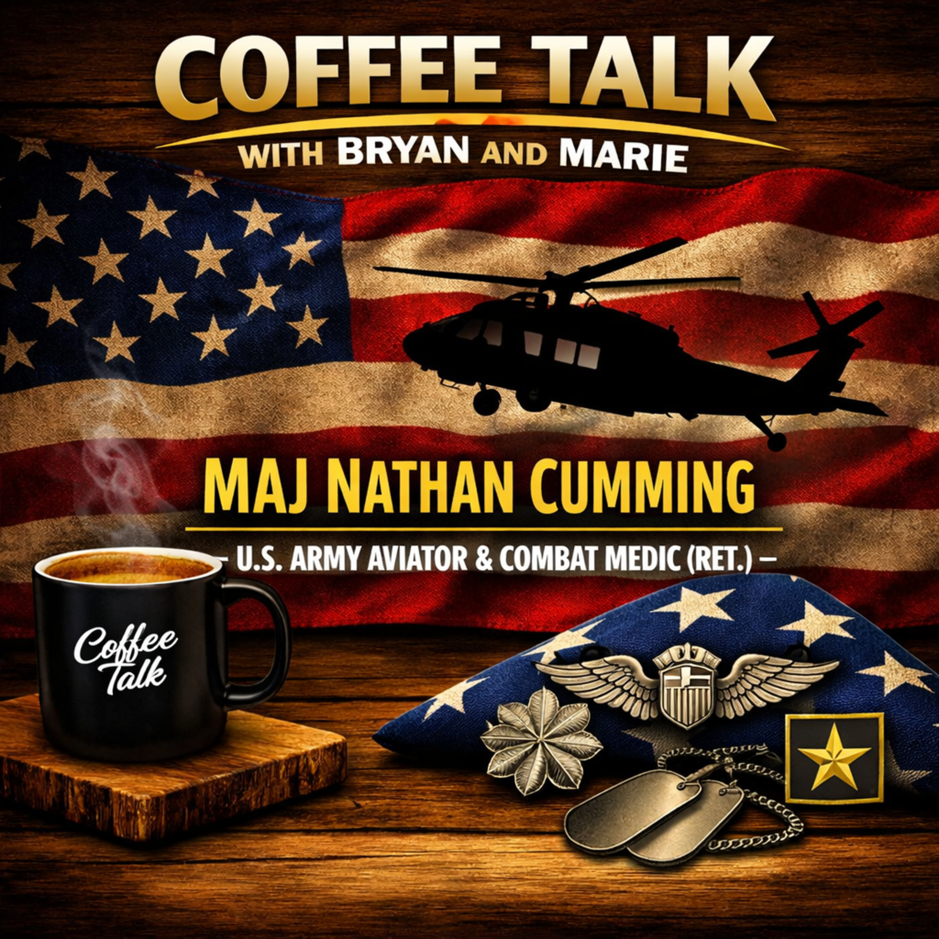 From Combat Medic to Army Aviator: Major Nathan Cumming on Service, Transition & Resilience episode artwork
