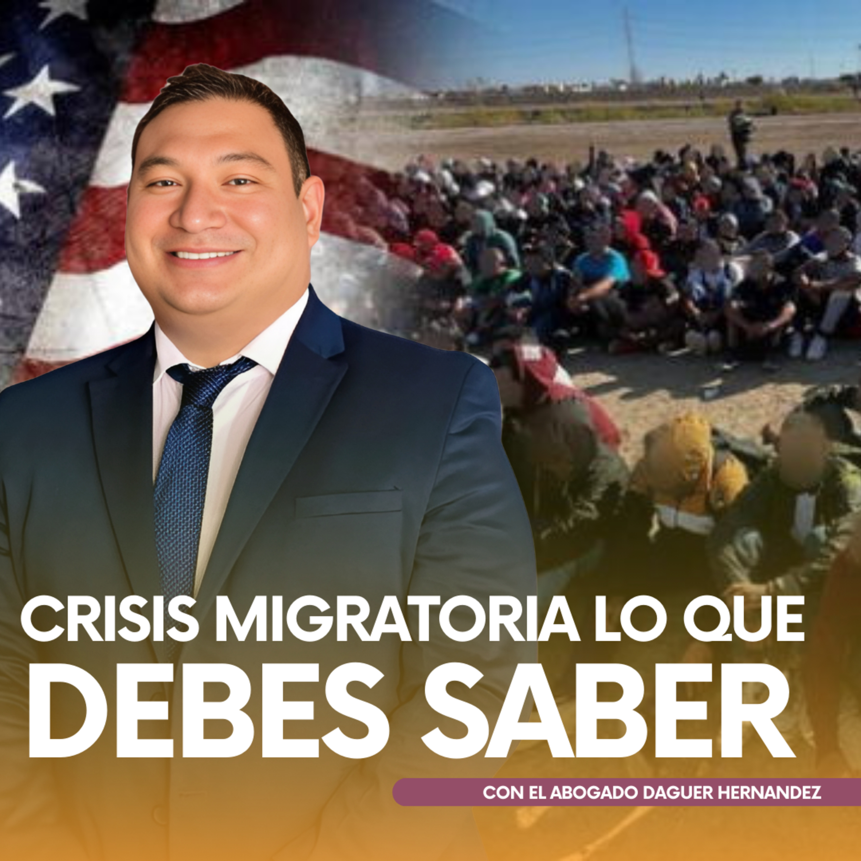  Ep.195 - 🚨 Crisis Migratoria 2025: Análisis y Soluciones con Daguer Hernández episode artwork