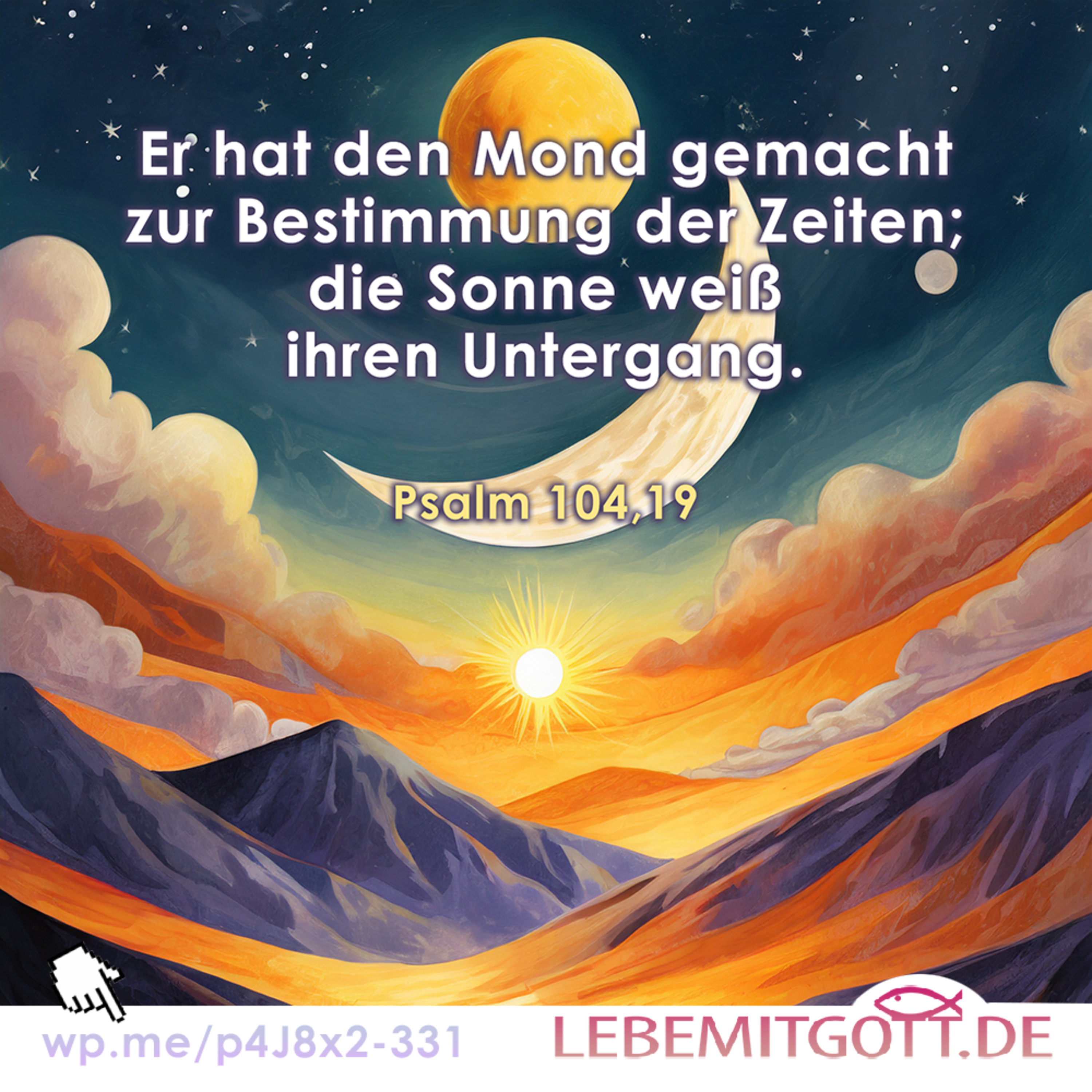 Lebe mit Gott * Andachten