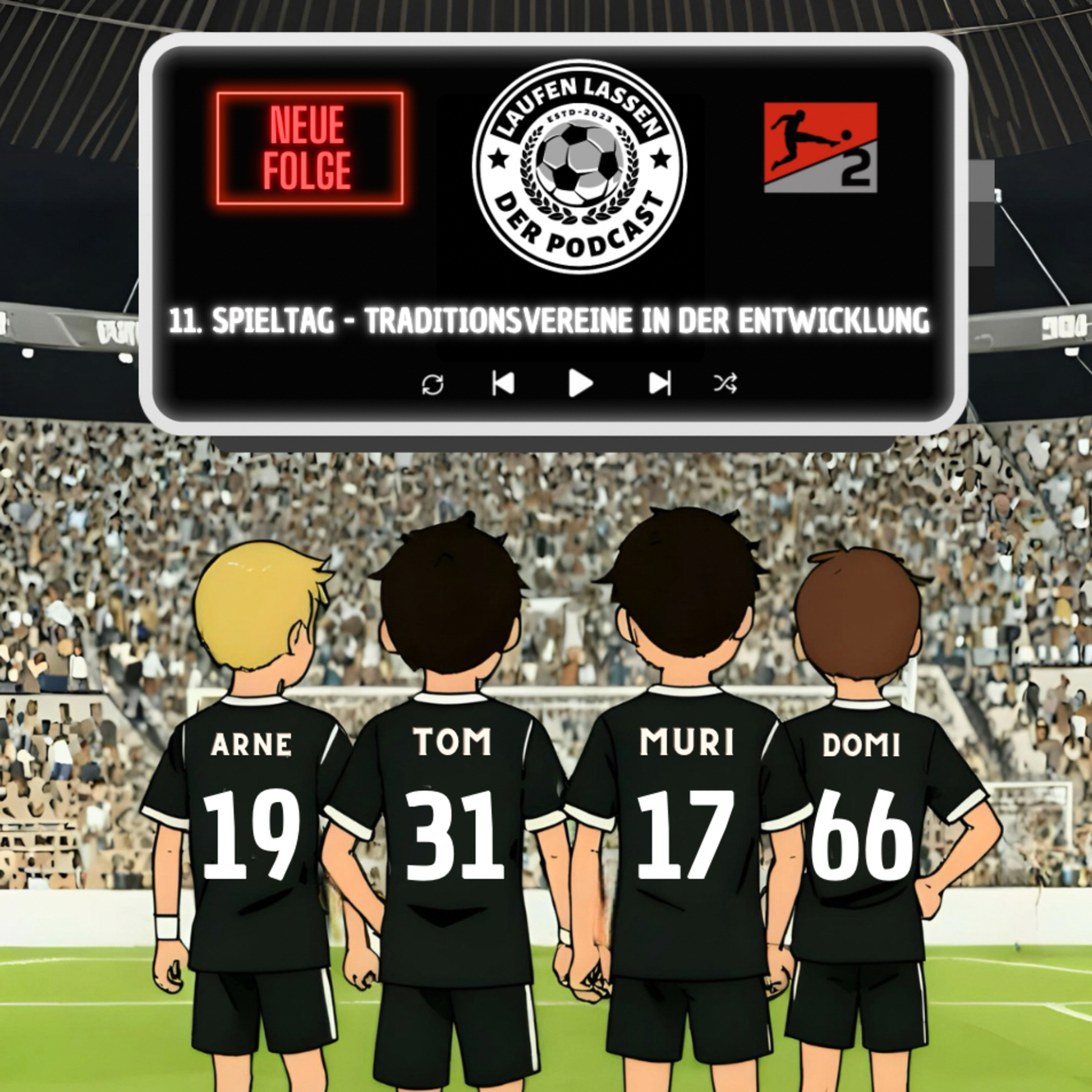 Laufen lassen - der Podcast zur 2. Bundesliga
