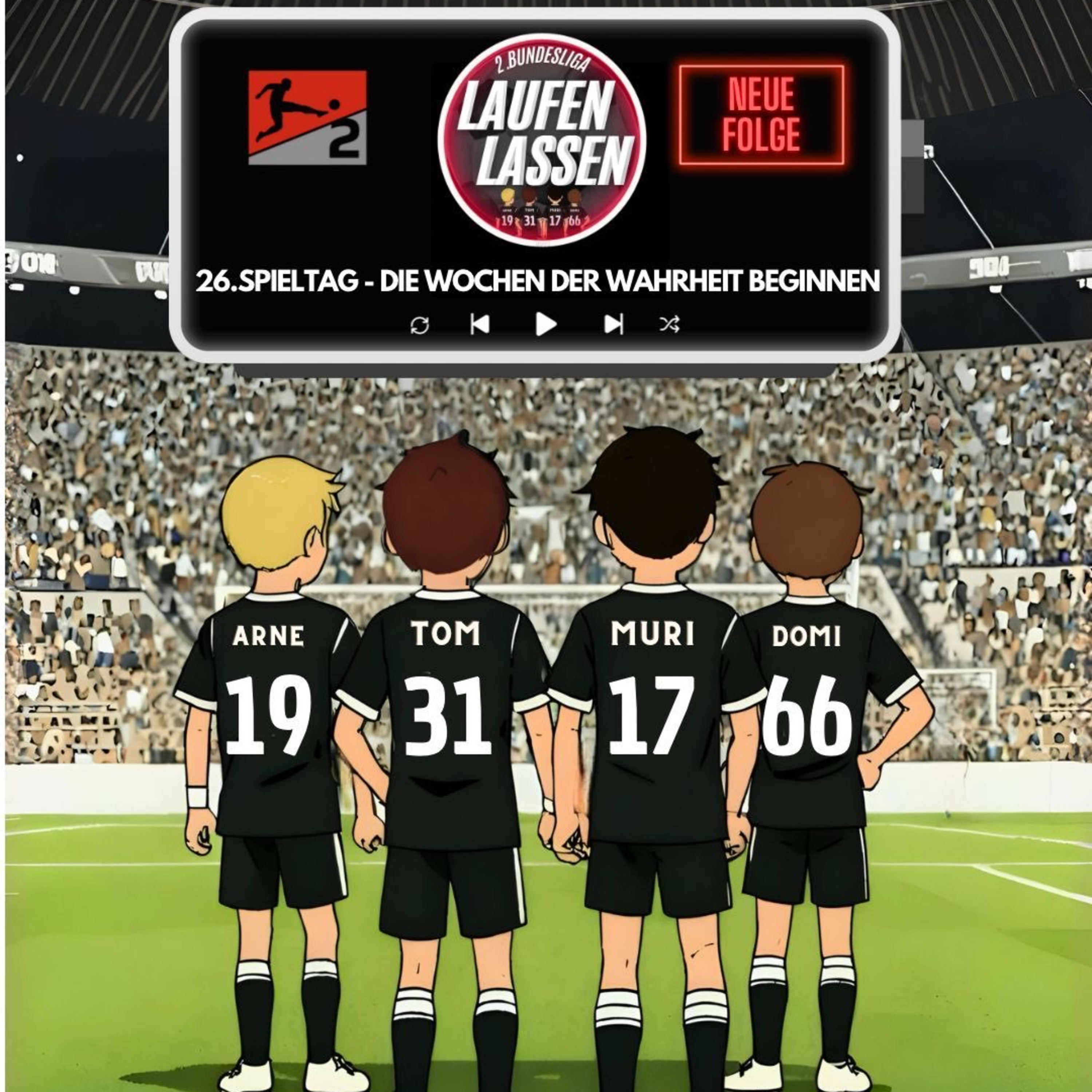 Laufen lassen - der Podcast zur 2. Bundesliga