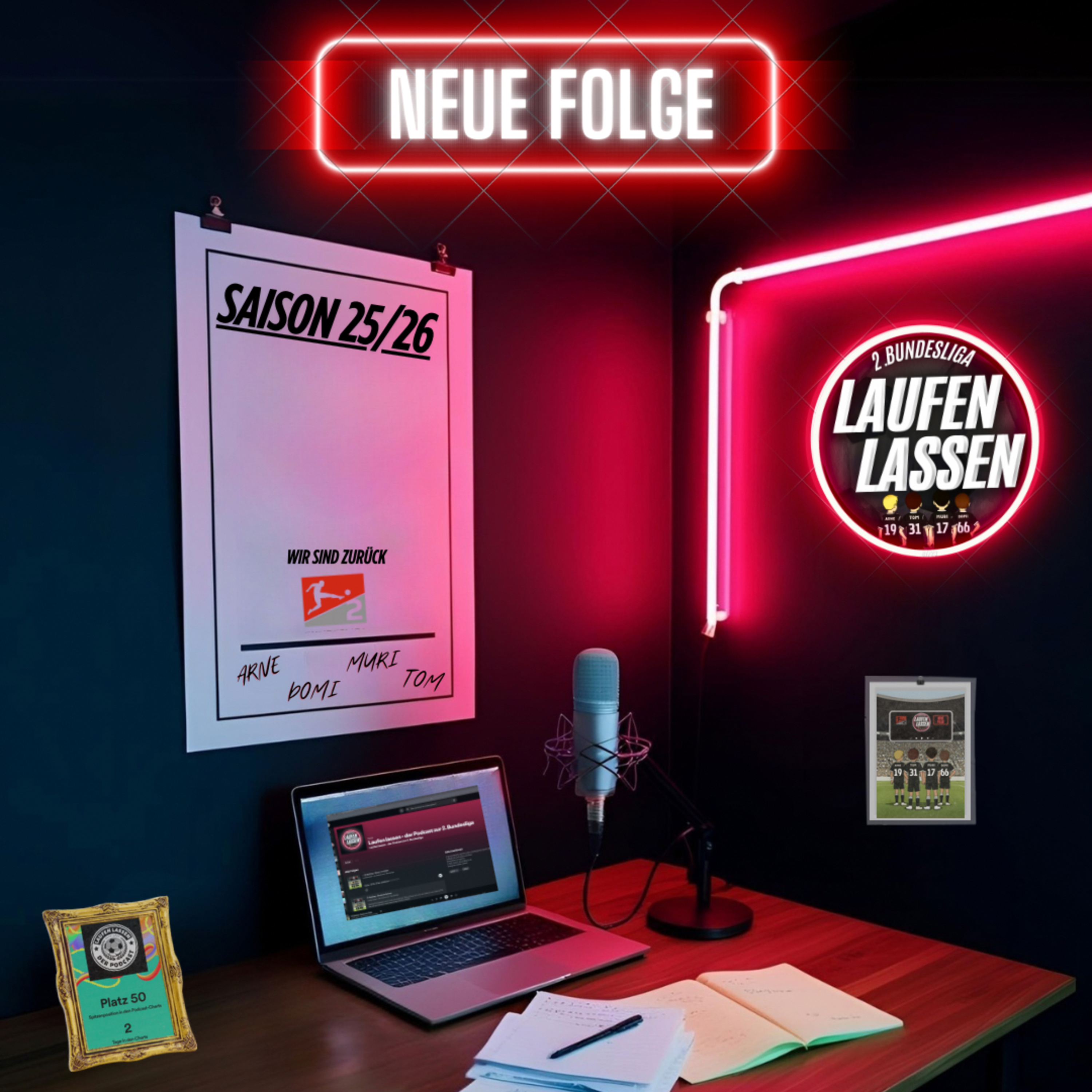 Laufen lassen - der Podcast zur 2. Bundesliga