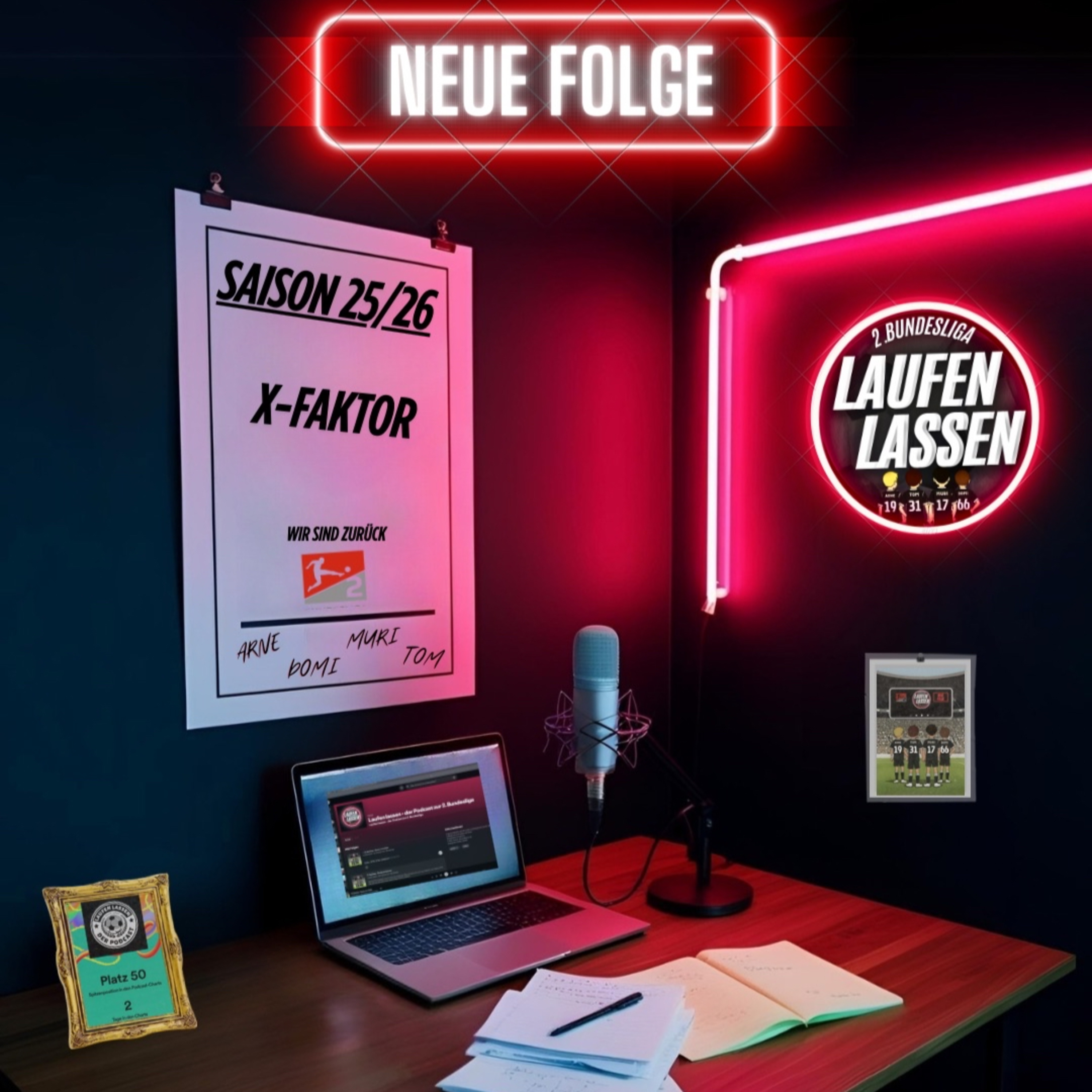 Laufen lassen - der Podcast zur 2. Bundesliga