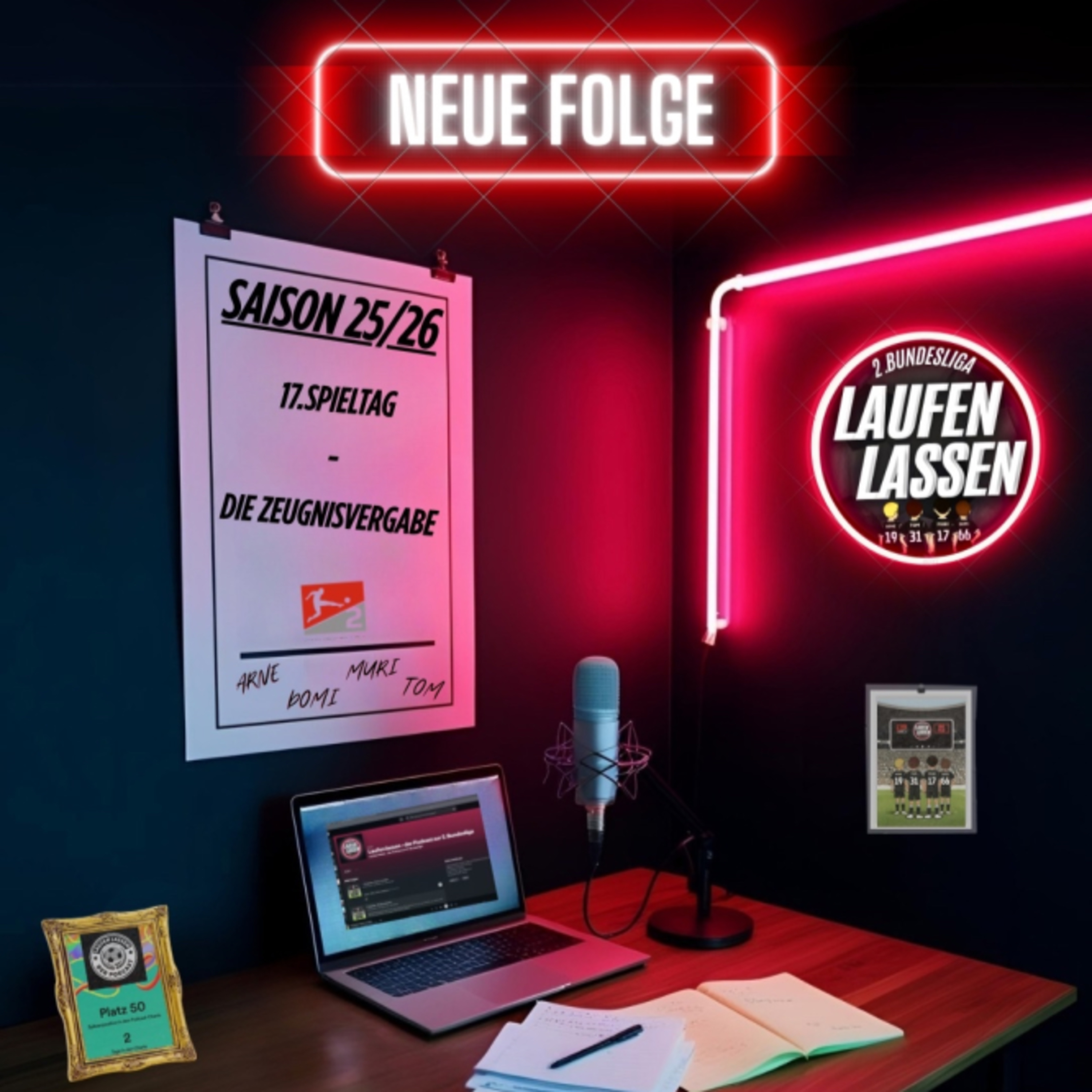 17. Spieltag - Die Zeugnisvergabe