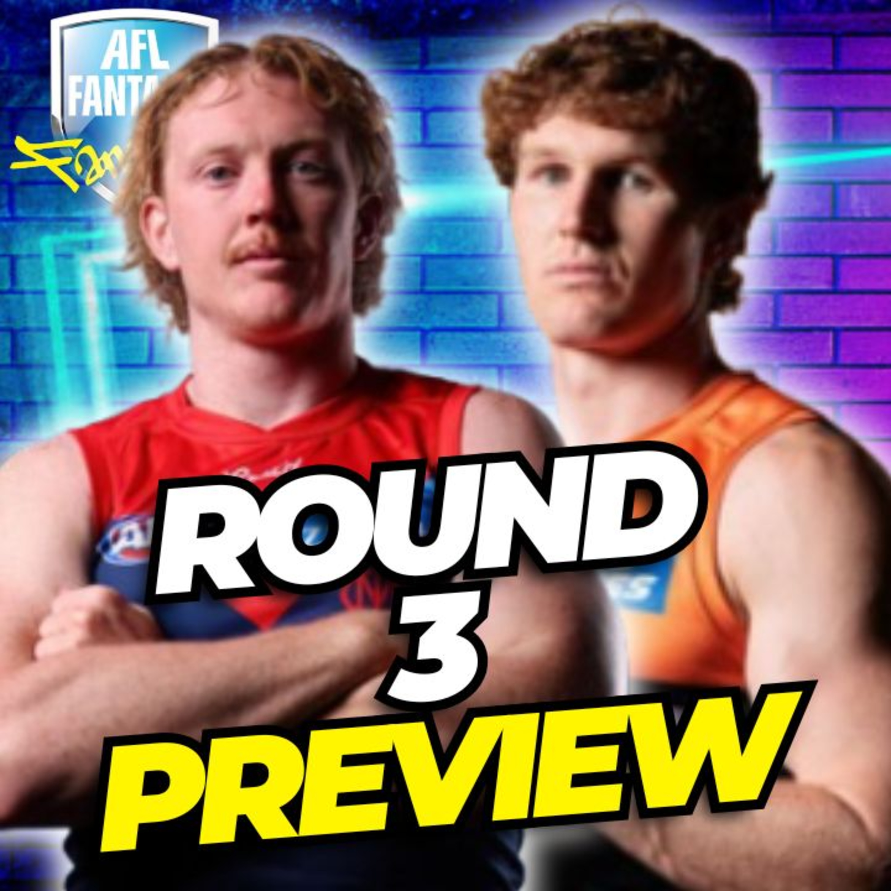 Round 3 Pre-Lockout Chat w/ @JordanDSena & @ShuckasFantasy | AFL Fantasy 2025 episode artwork