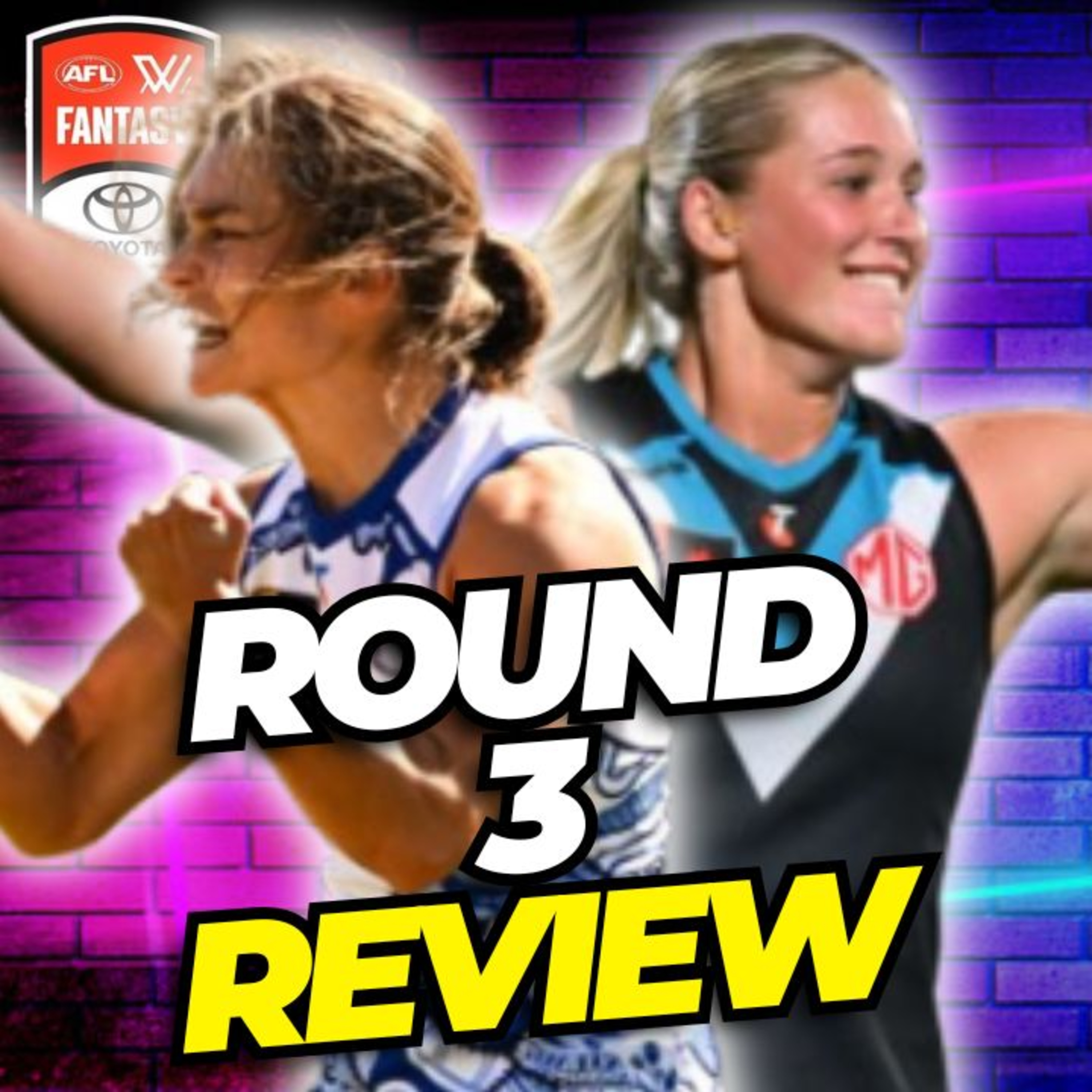 Round 3 Review w/ @DunkleysDonuts | AFLW Fantasy 2025 episode artwork