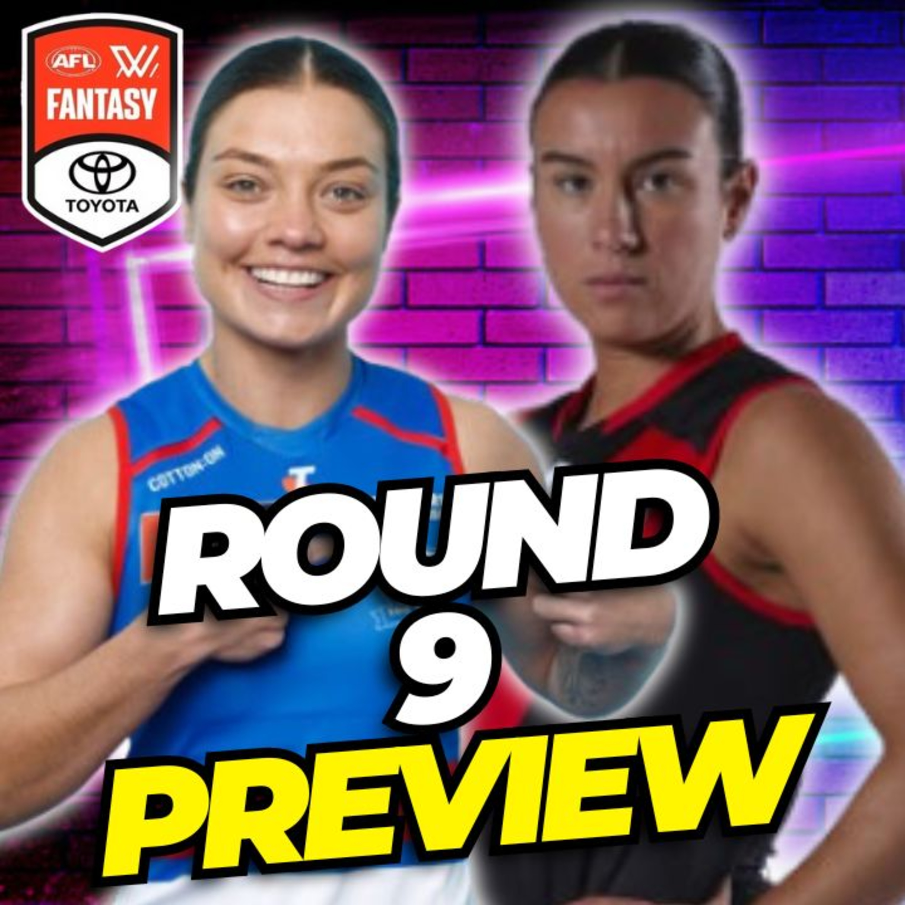 Round 9 Pre-Lockout Chat w/ @FreeKickJono | AFLW Fantasy 2025 episode artwork