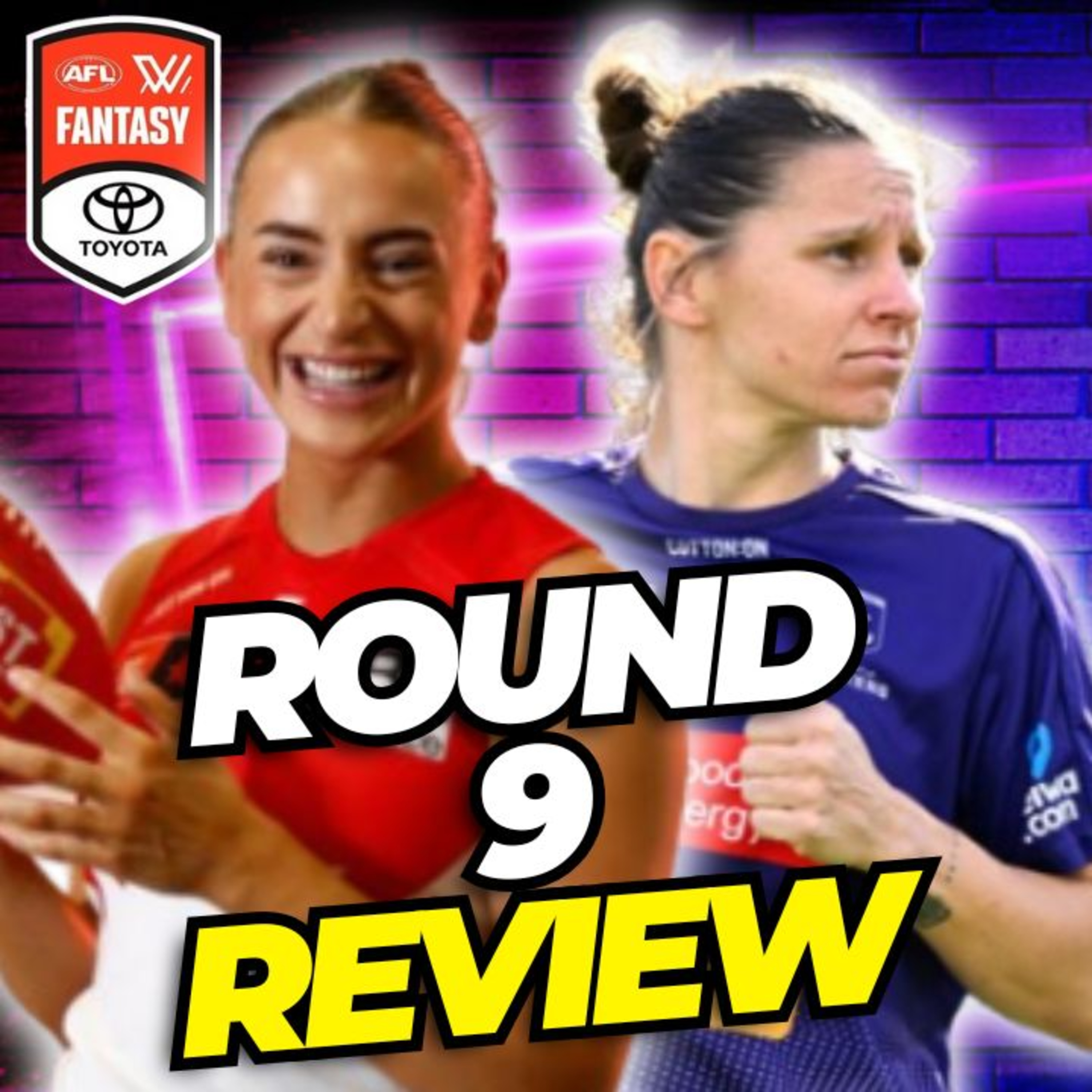 Round 9 Review | AFLW Fantasy 2025 episode artwork