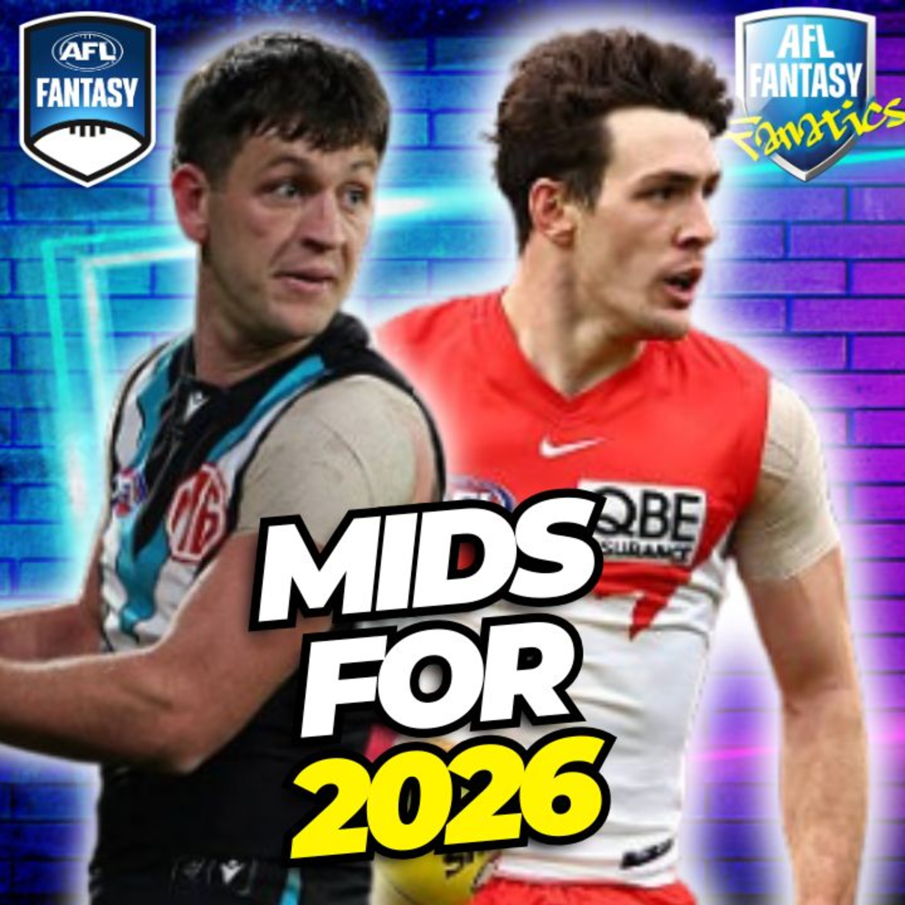 Midfielders | AFL Fantasy 2026 episode artwork