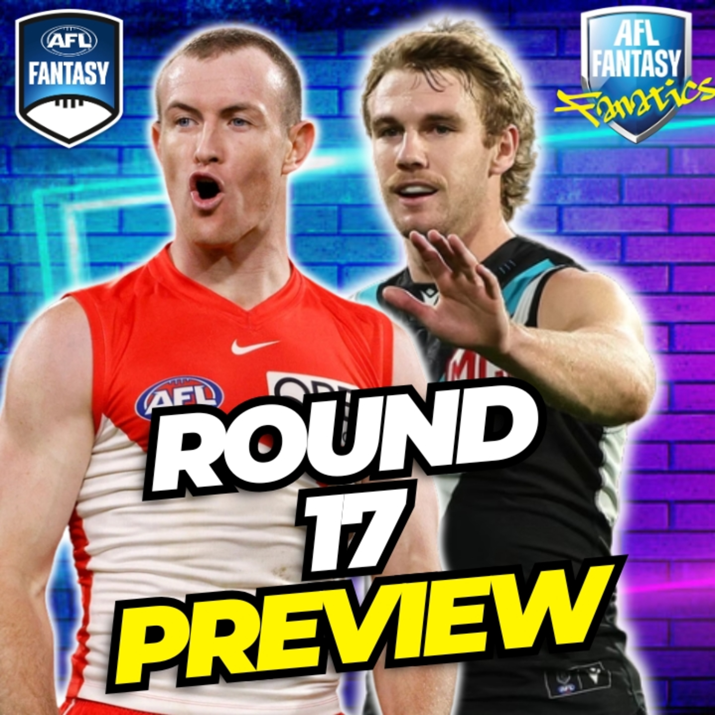 Round 17 Preview | AFL Fantasy 2026 episode artwork