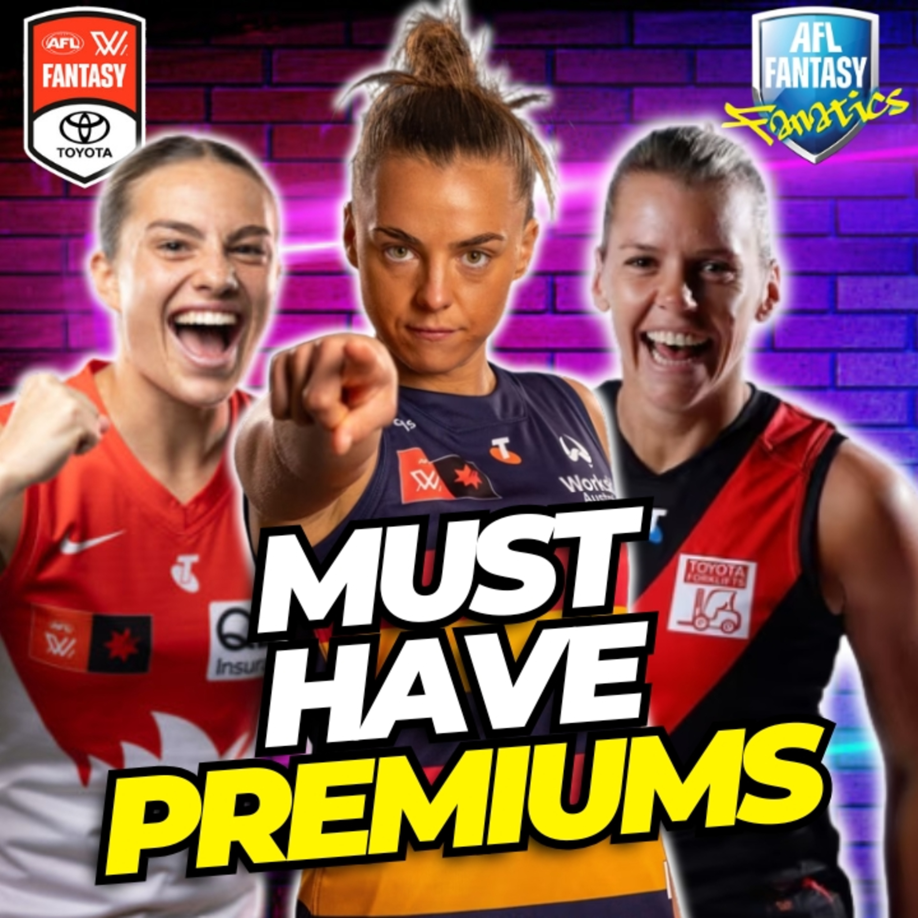 Must Have Premiums for AFLW Fantasy 2026