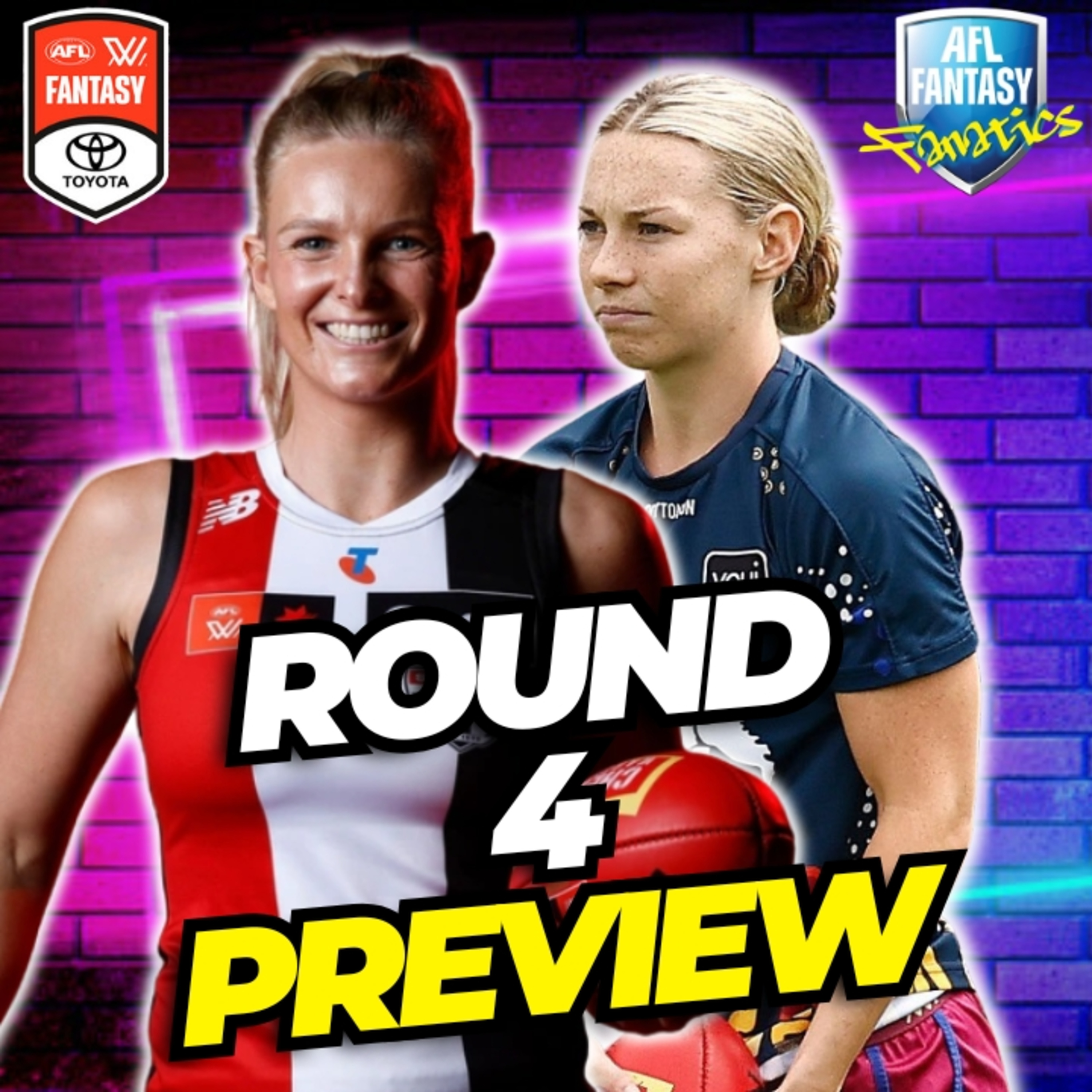 Round 4 Preview | AFLW Fantasy 2026 episode artwork
