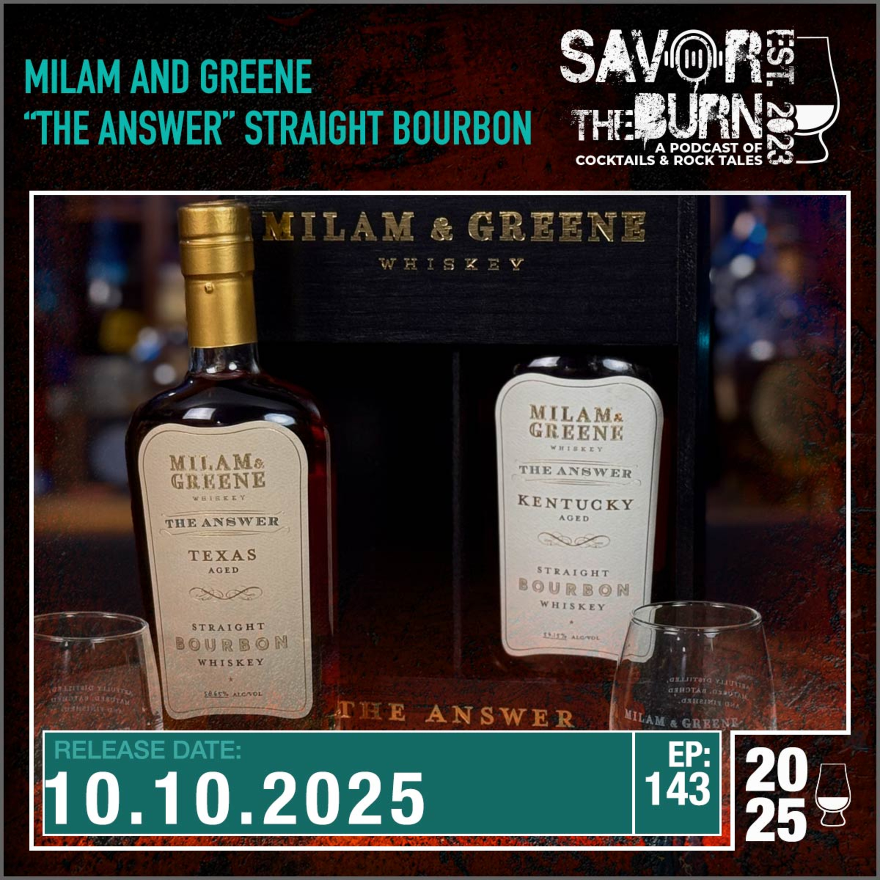 EP 143 - Milam and Greene's "The Answer" might be the perfect storm for a side-by-side episode artwork