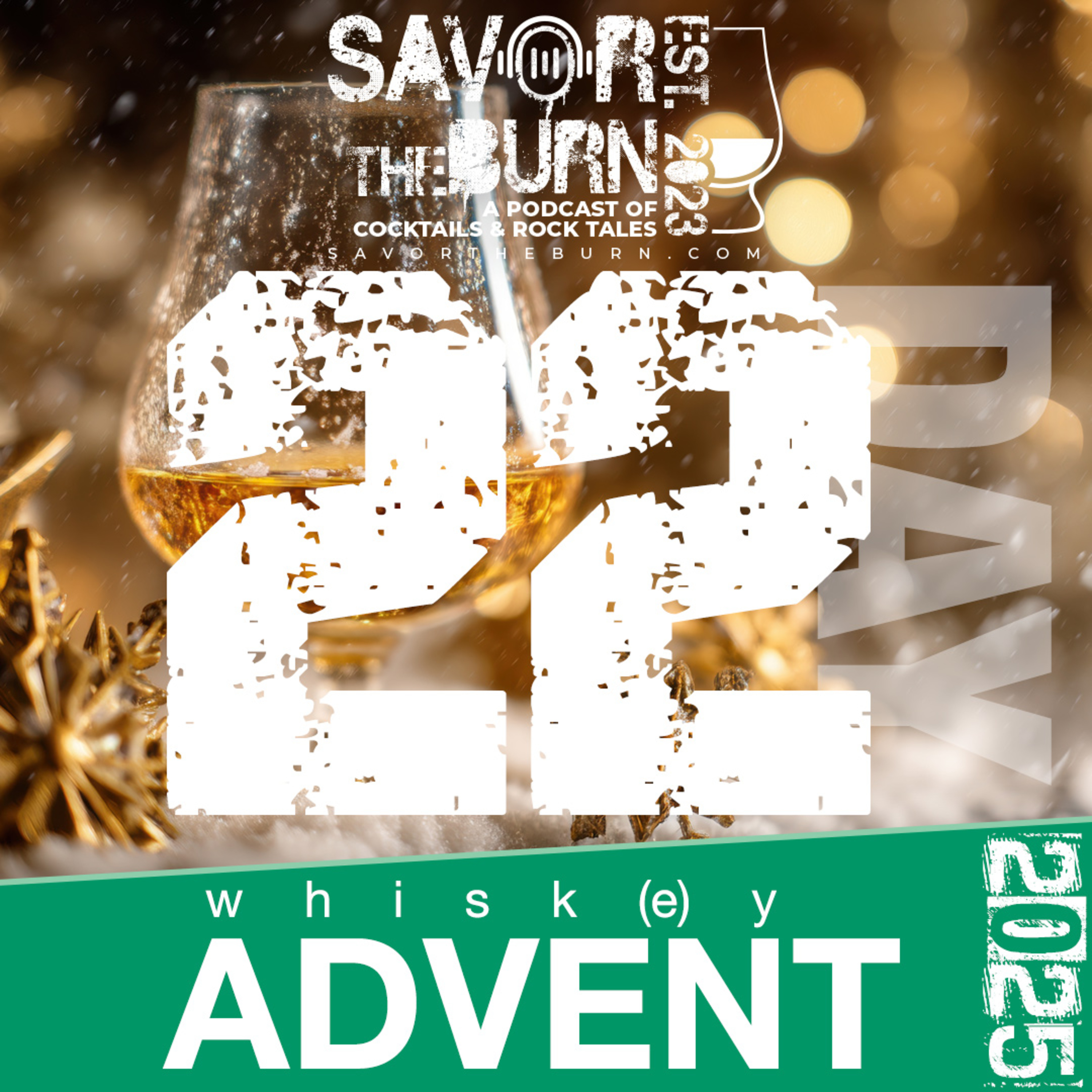 2025 StB Advent Day 22 - Gortinore Distillers & Co 'Natterjack' Irish Whiskey #advent #savorTheBurn episode artwork