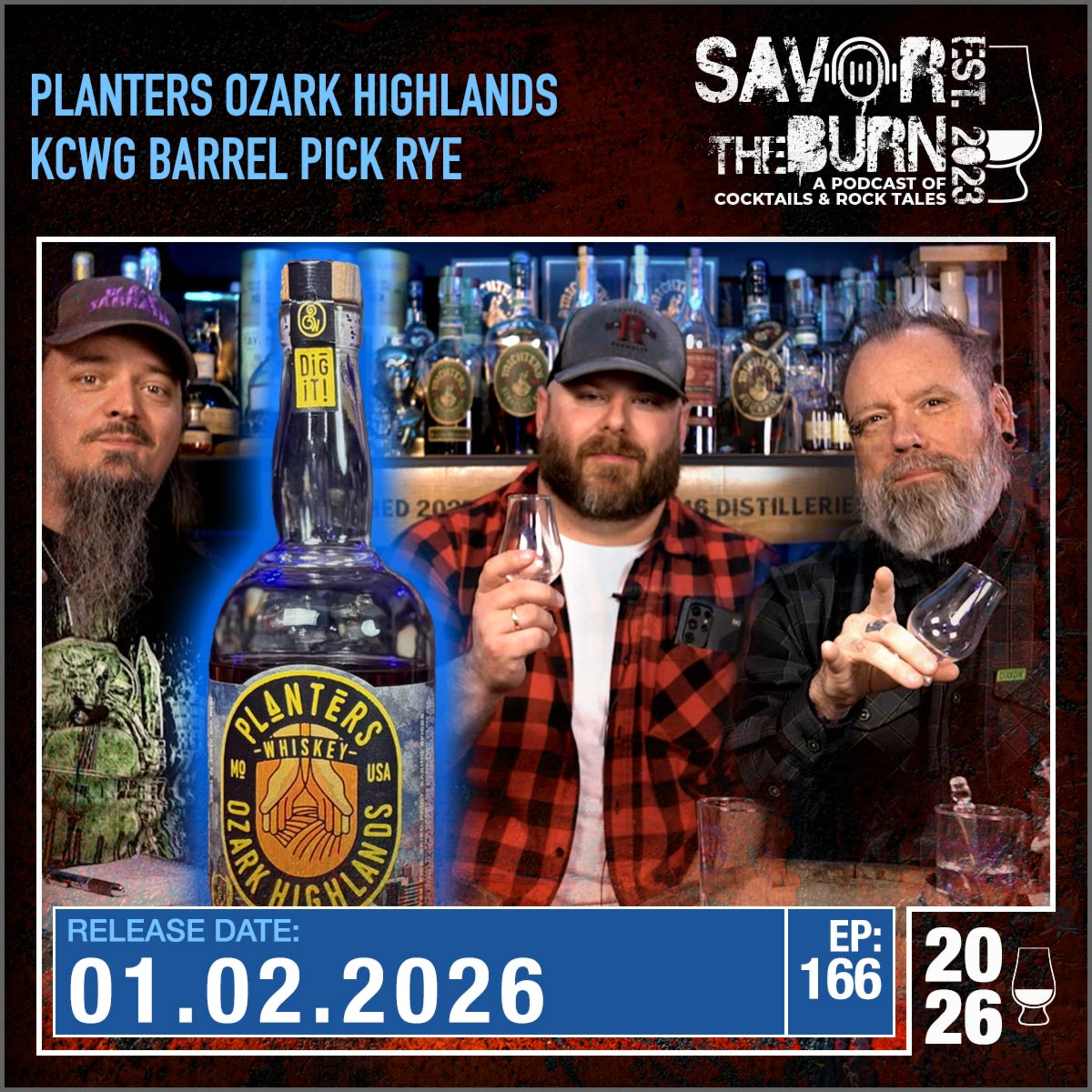 EP 166 - Nick's Folly: The KC Whiskey Guild's Planters Ozark Highland Barrel Pick episode artwork