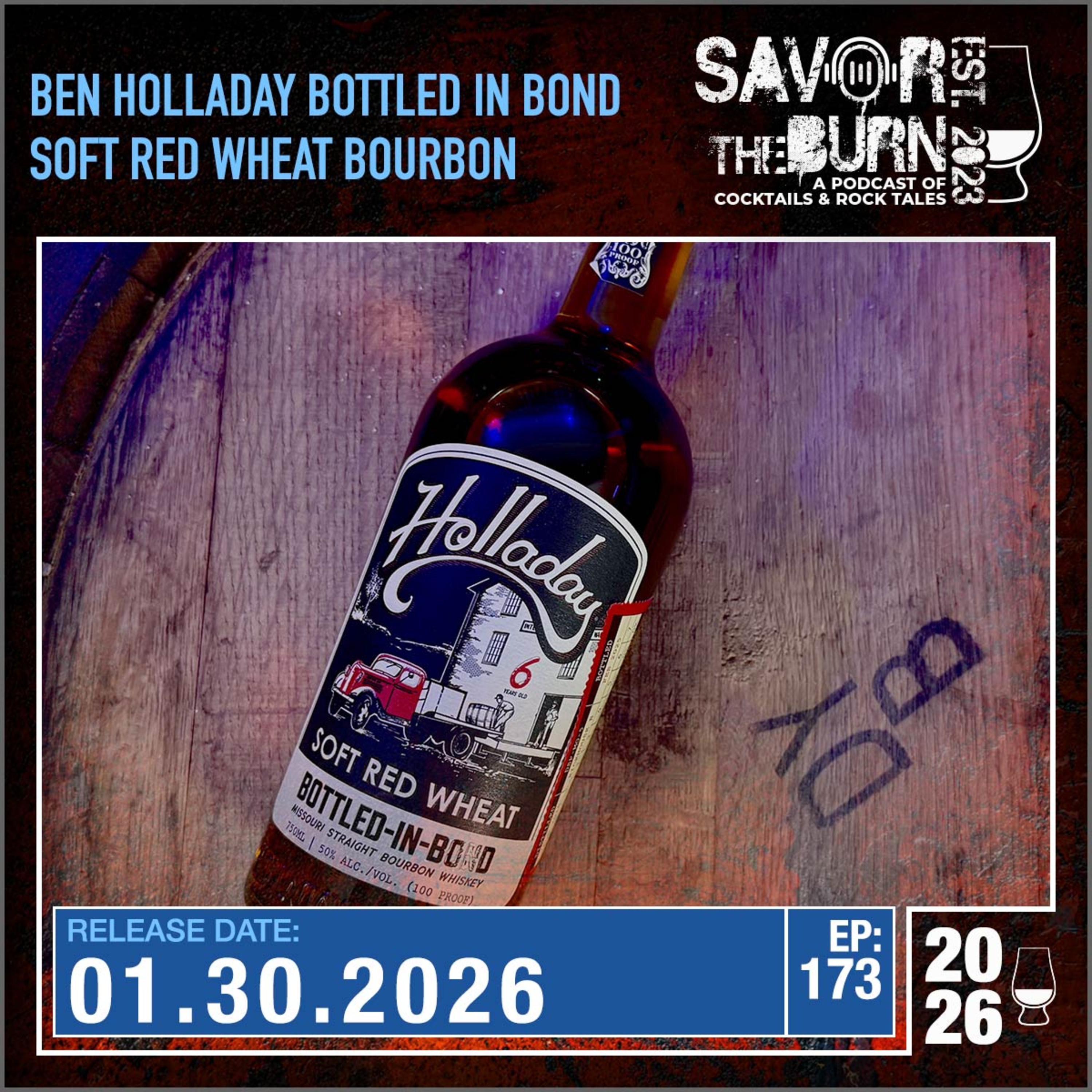 EP 173 - Holladay Spirit: Breaking Down This Bottled in Bond Wheat! episode artwork