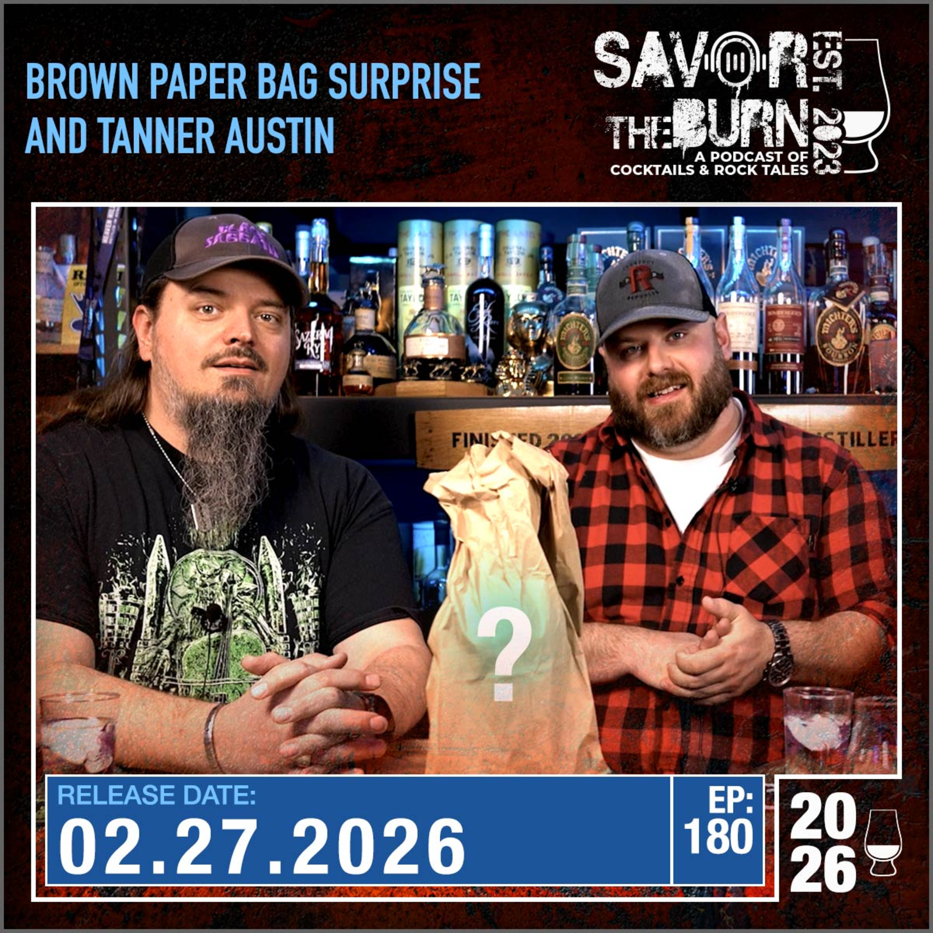 EP 180 - A Special Guest and a Special Brown Bag Bottle Surprise! episode artwork