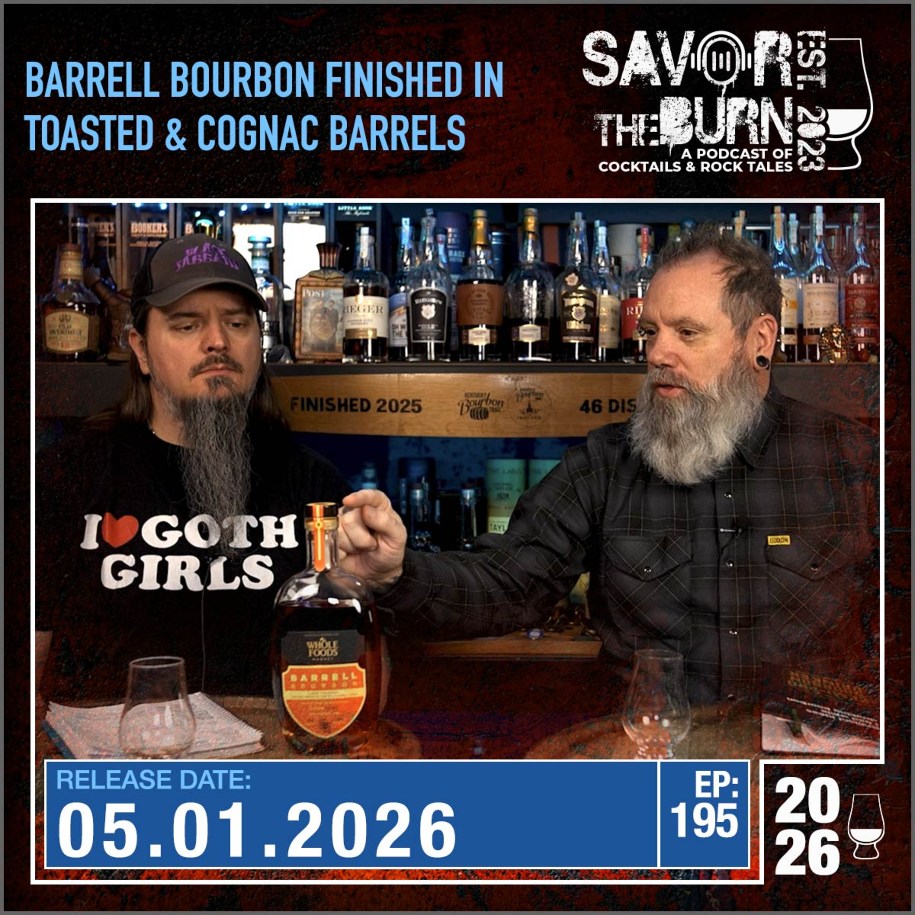 EP 195 - A Single Barrel picked by Whole Foods. A finished Straight Bourbon from Barrell Bourbon episode artwork
