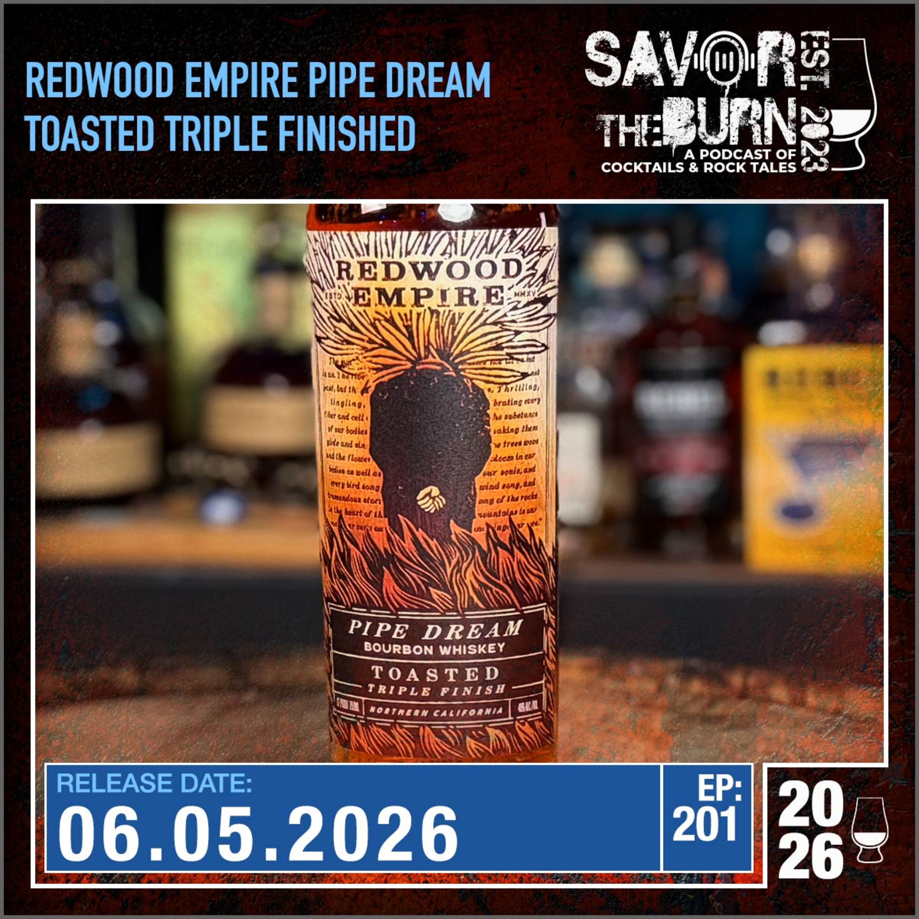 EP 201 - Not just any ole Pipe Dream... This one is Toasted and triple finished episode artwork