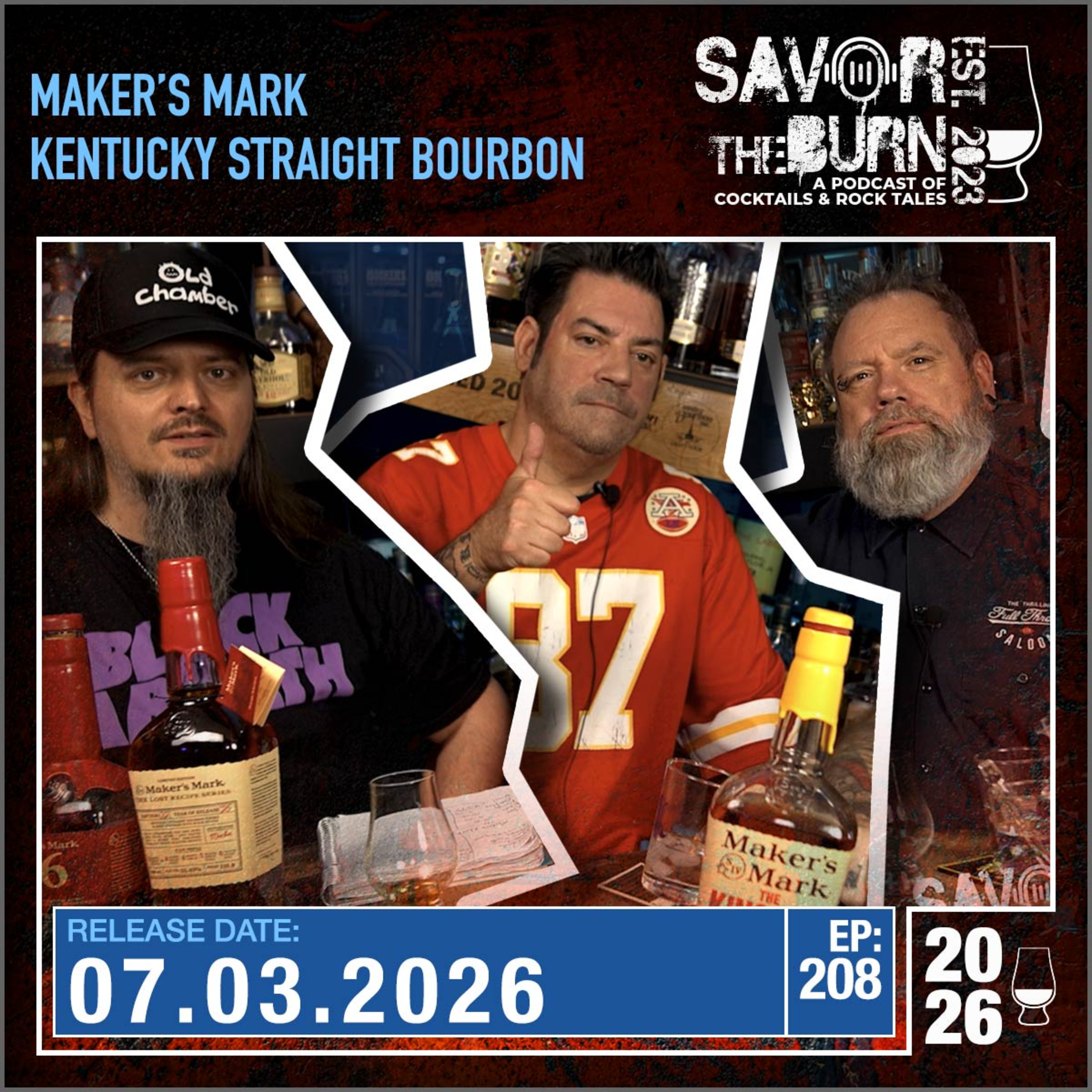 EP 208 part 1 - The Fritztonez and the OG Maker's Mark Kentucky Straight Bourbon Whiskey episode artwork