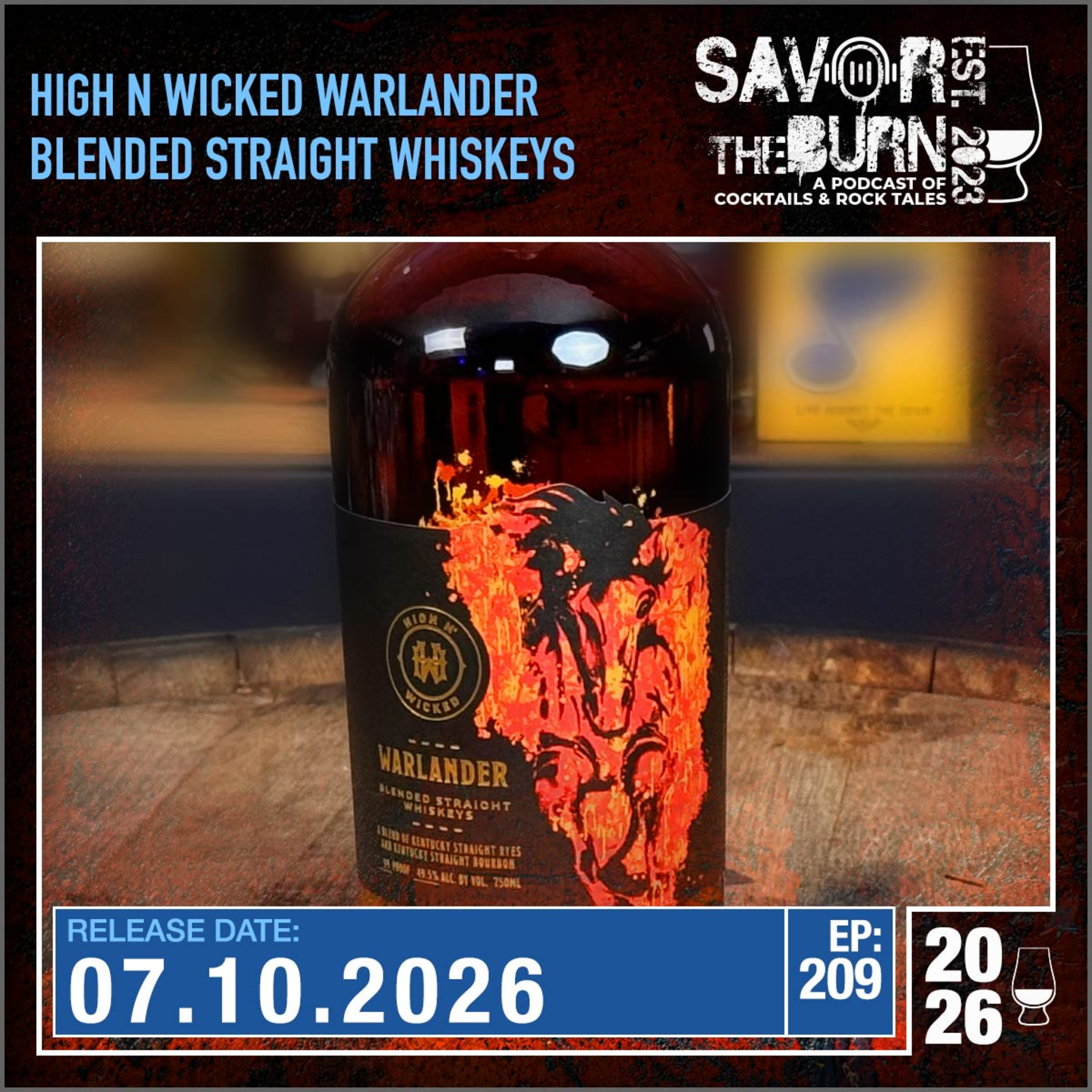EP 209 - Finally connected with our friend Brandon and got into Warlander from High N Wicked! episode artwork