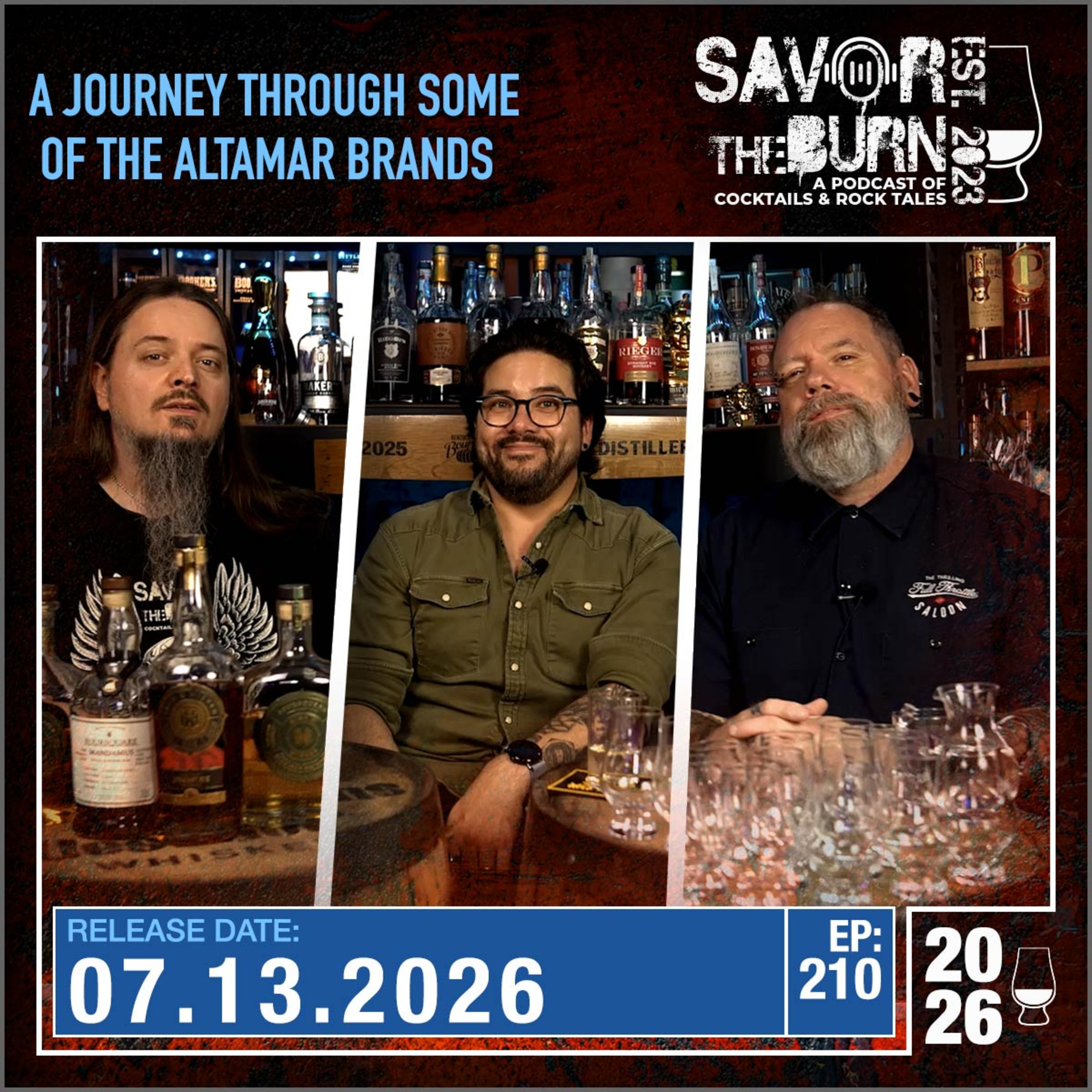 EP 210 - A Journey through some of the spirits part of Altamar Brands episode artwork