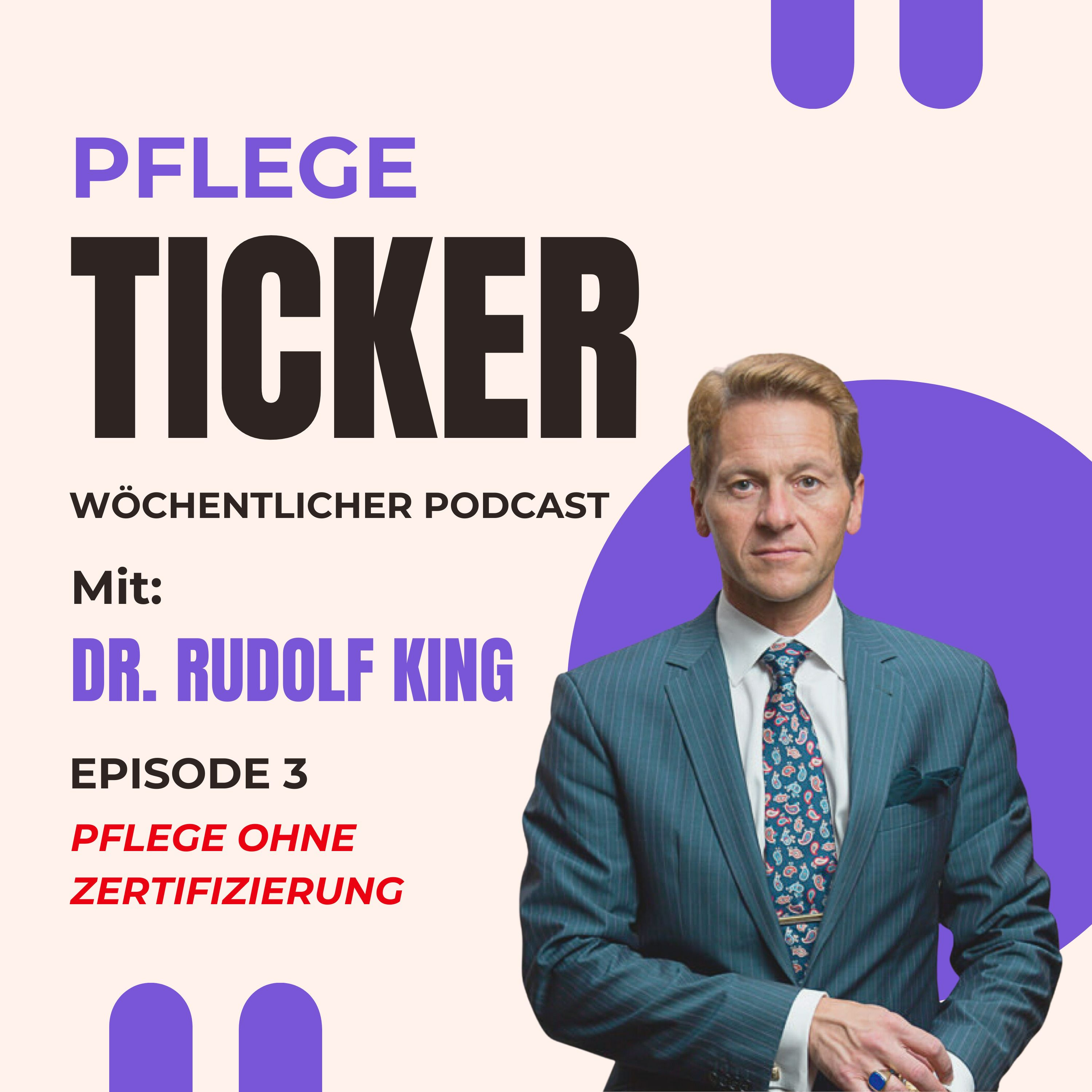 Pflege Ticker 3 - Pflege ohne Zertifizierung: Wie drei Migranten einer Frau mit Muskeldystrophie helfen episode artwork