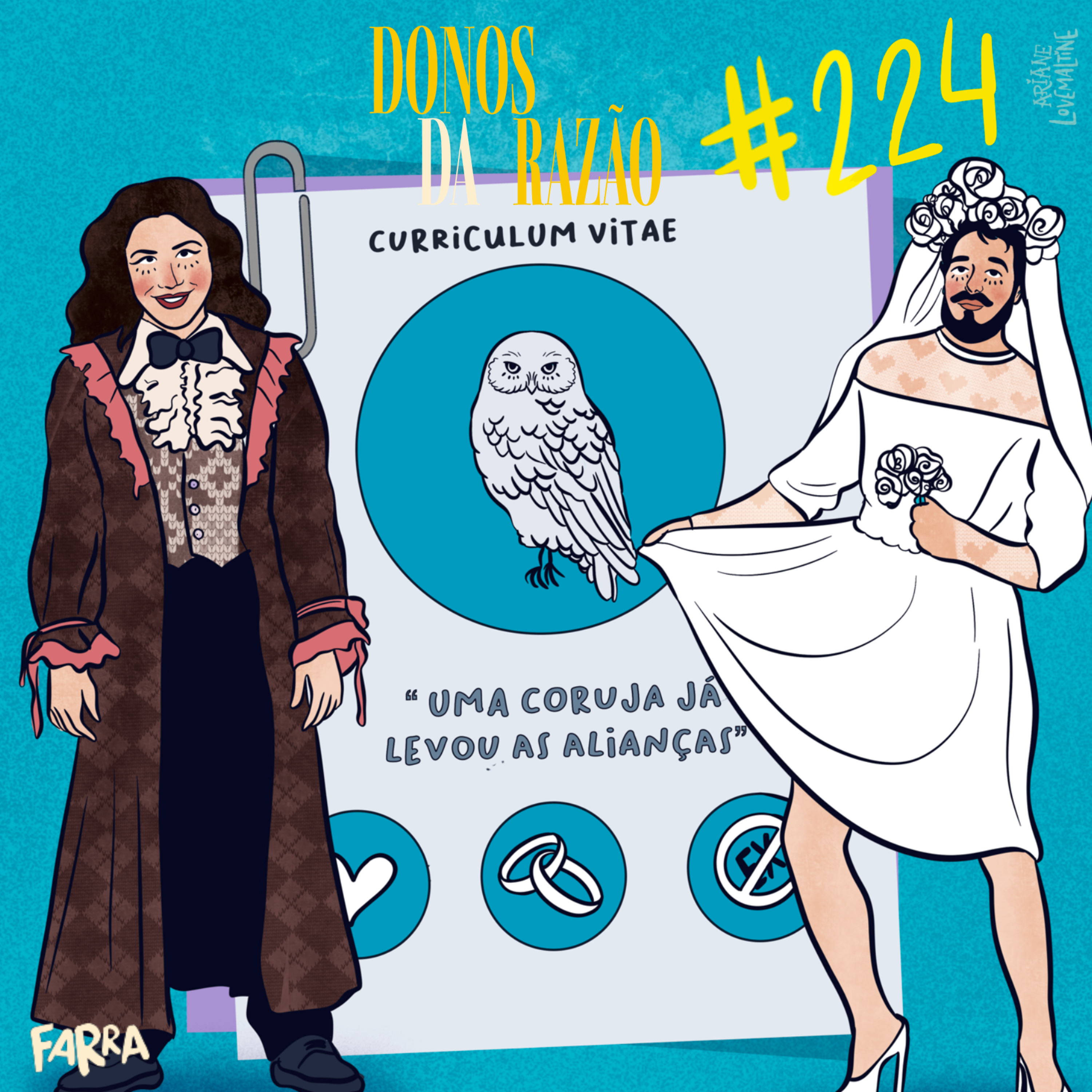 #224 - “Uma coruja já levou as alianças” | Donos da Profissão episode artwork
