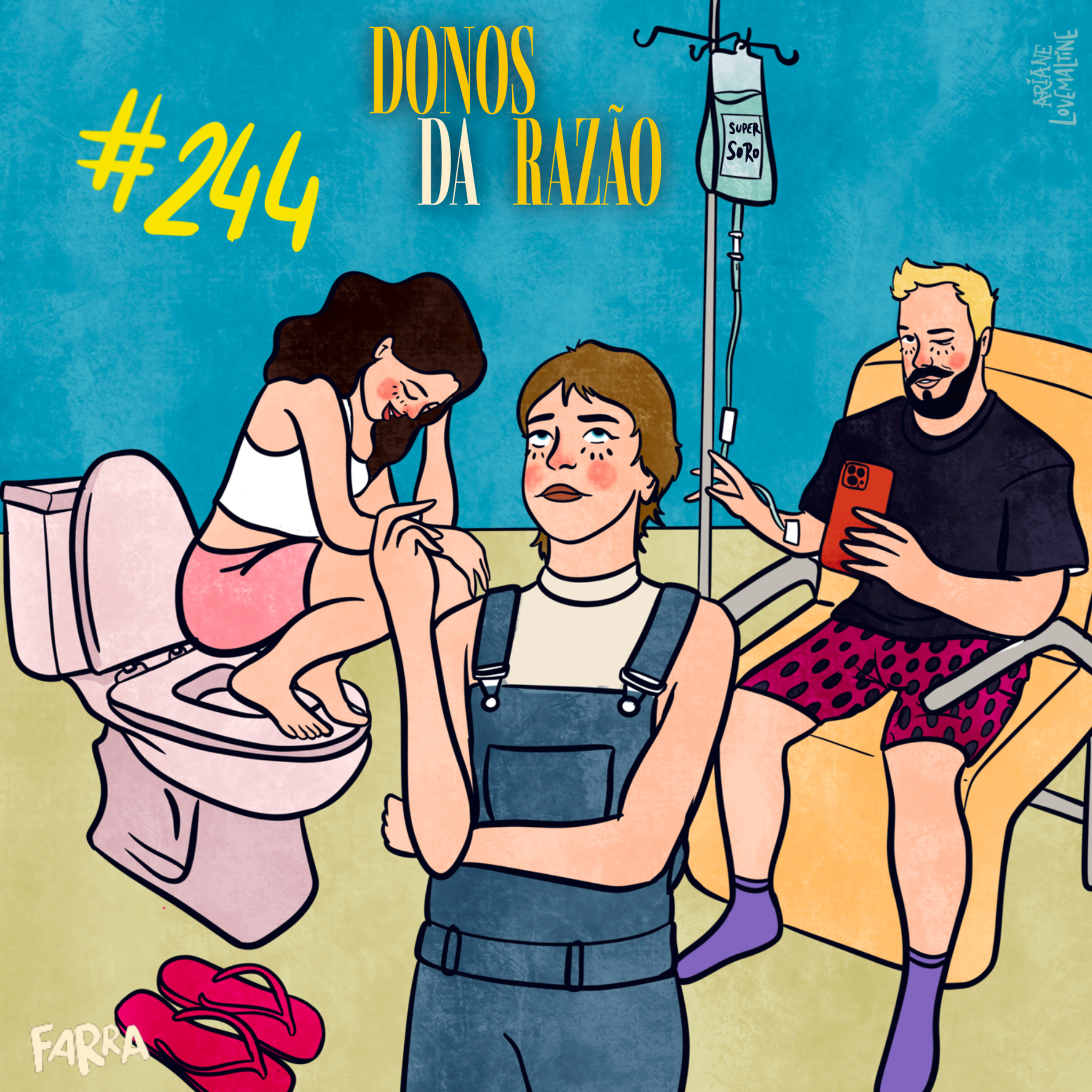 #244 - Noias que a ciência derrubou ft. Mari Krüger episode artwork