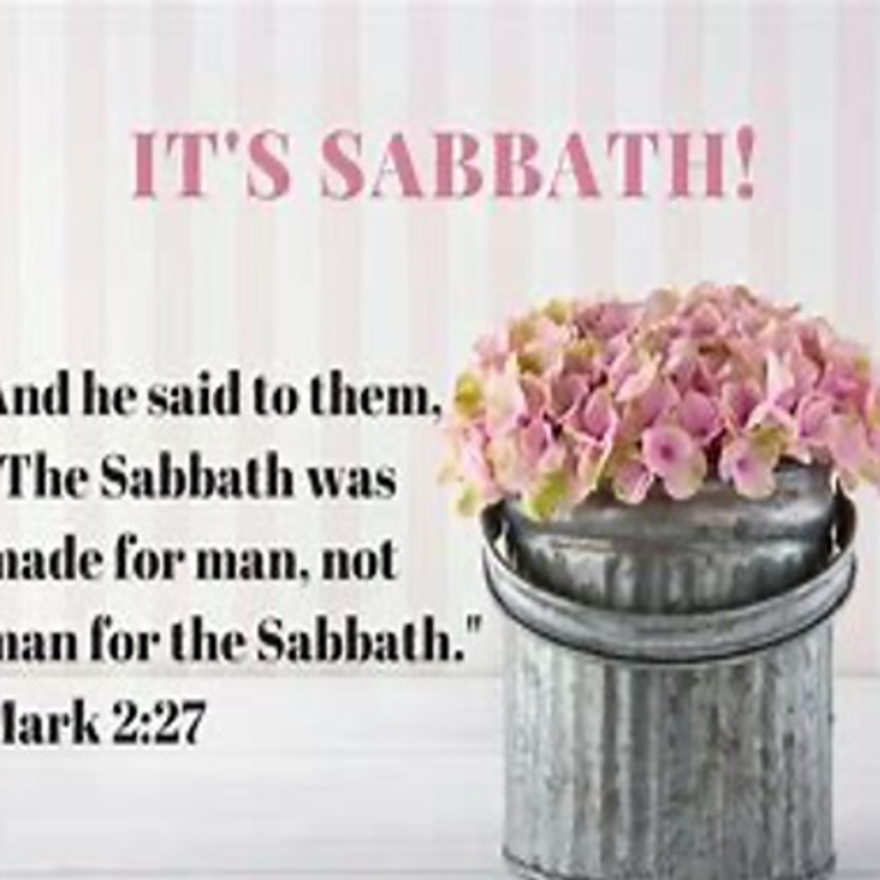 Was man made for the Sabbath? - 06.02.2024 - Mark 2:23-38 episode artwork