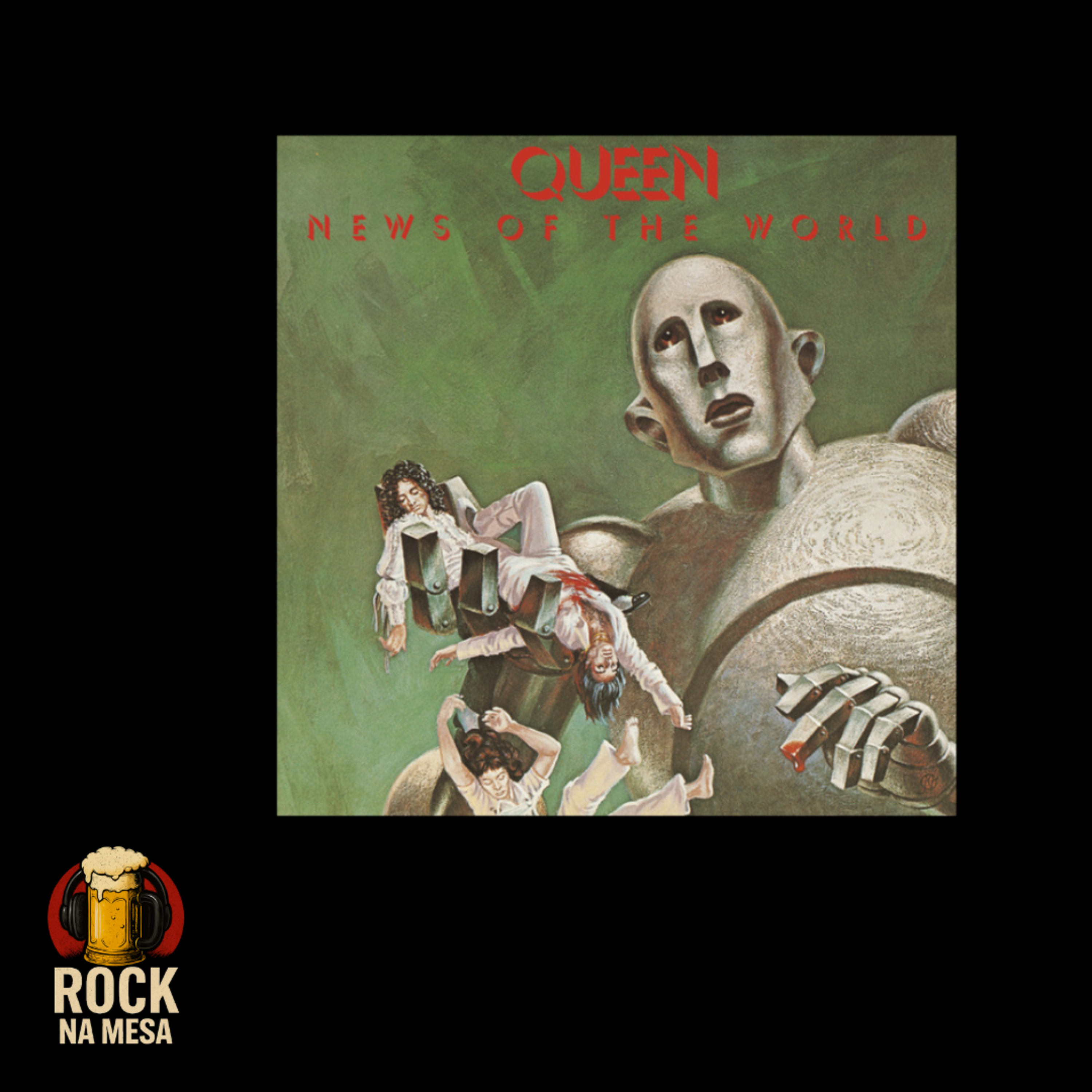 EP #133: Queen - News Of The World episode artwork