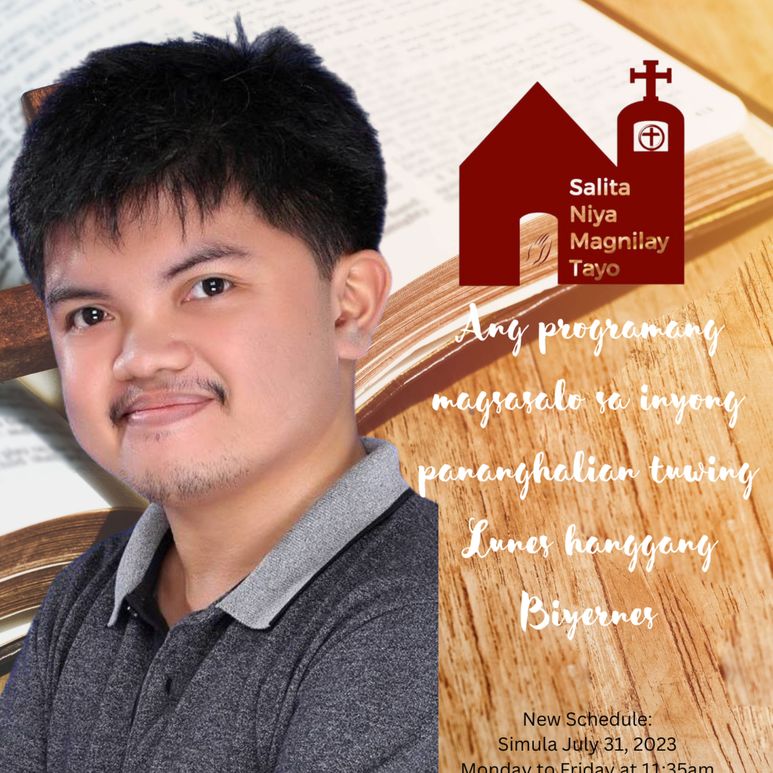 JMAY TV Podcast in 2023: 47th Audio Podcast (105th Podcast Episode) - Salita N'ya Magnilay Tayo [Readings and Reflections for Monday of 18th Week in Ordinary Time] episode artwork